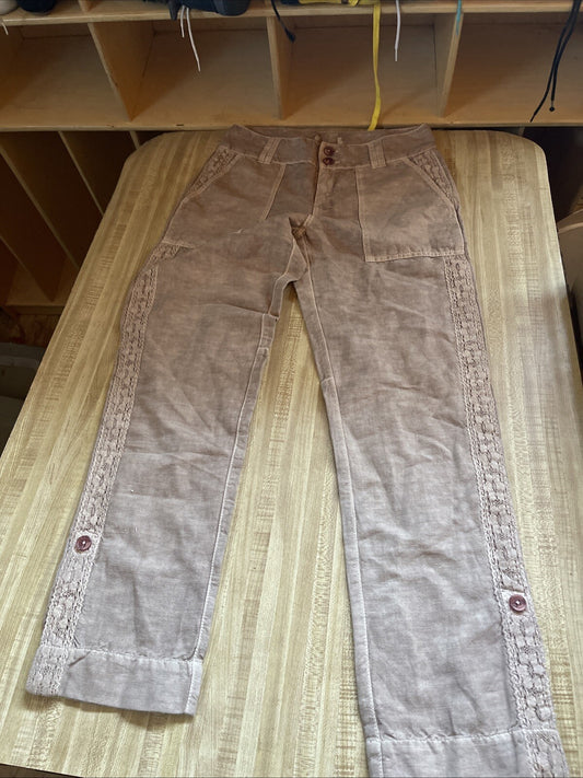 Sundance Linen Blend Pants 10