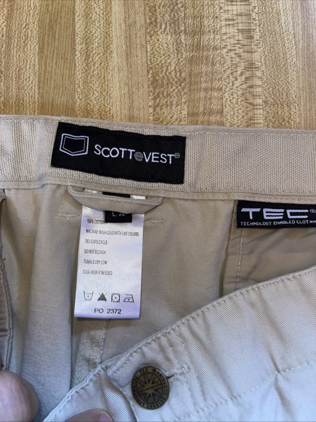 Scottevest Hidden Cargo 2.0 Pants 46/32