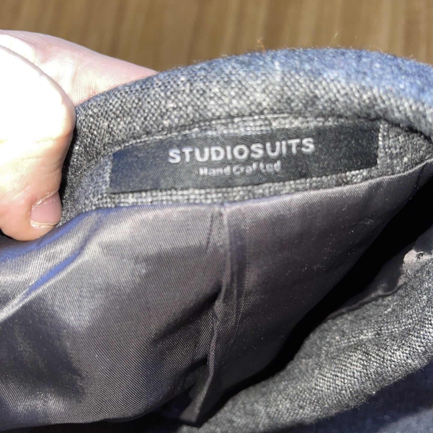 Studio Suits Men’s Suit Blazer 46S Pants 38/30 NWT