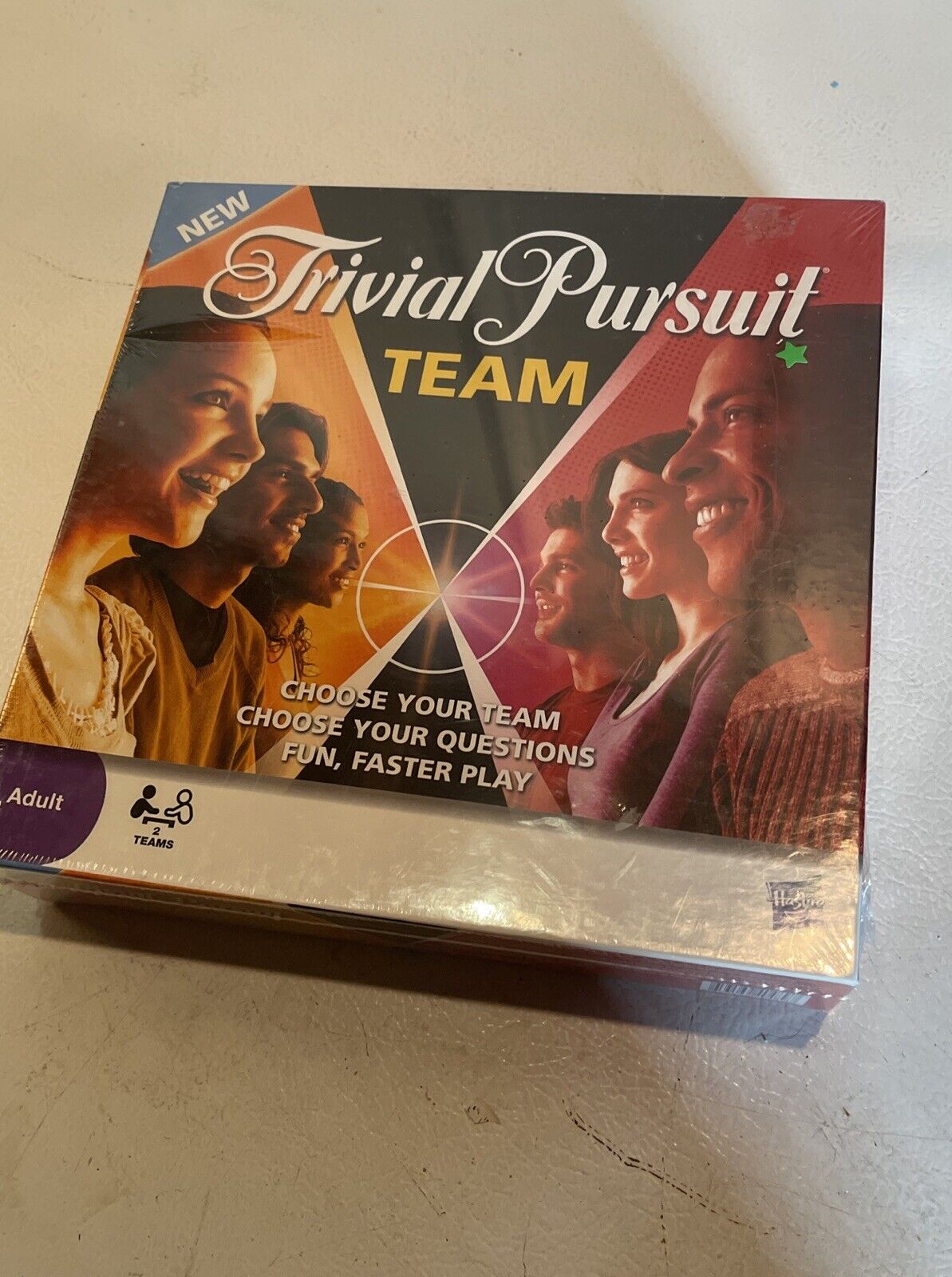 Trivia Pursuit Team Game 2009  New Unopened Fun  Faster Play Adult NEW