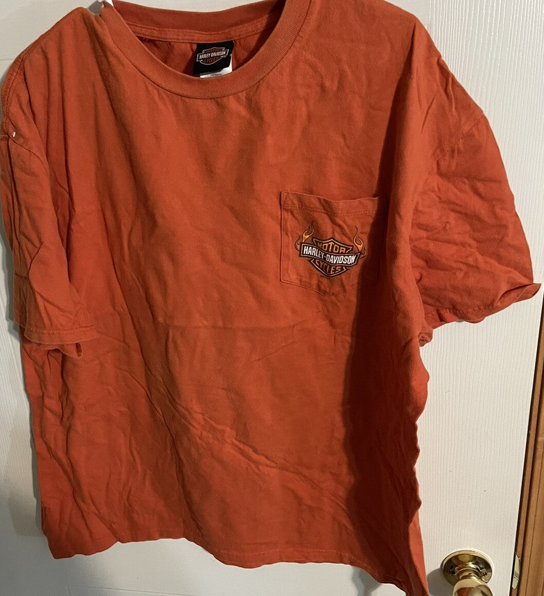 Harley Davidson Durango Colorado Pocket T Shirt 2XL