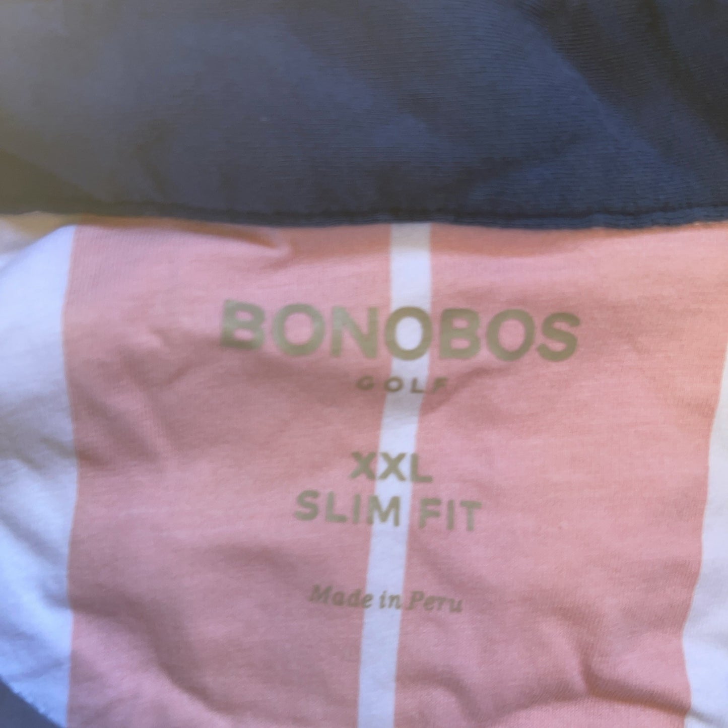 Bonobos Golf Button Up XXL 