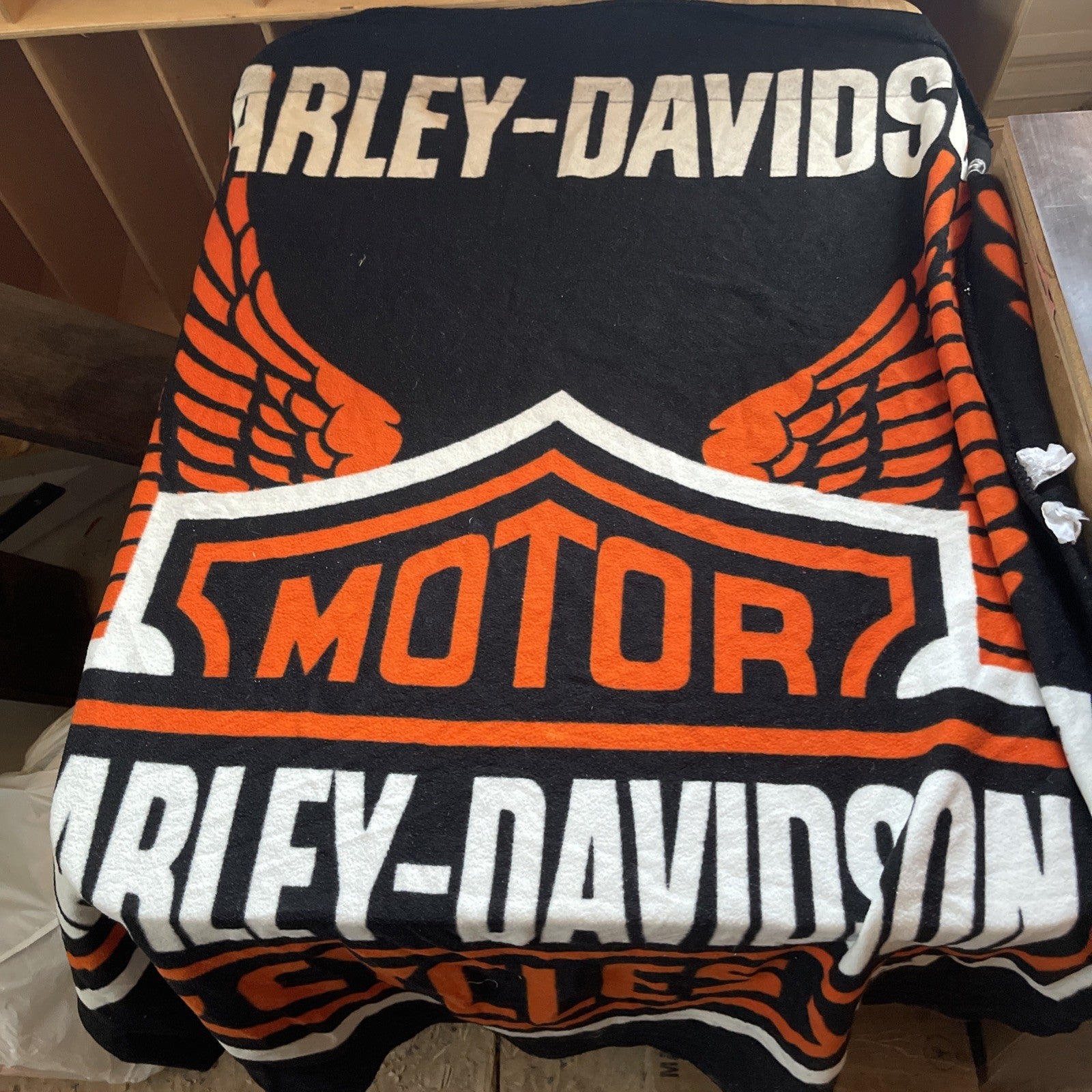 Harley Davidson Blanket 