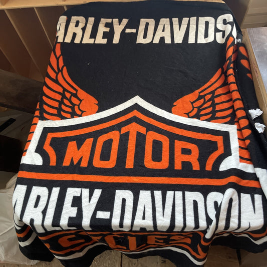 Harley Davidson Blanket 