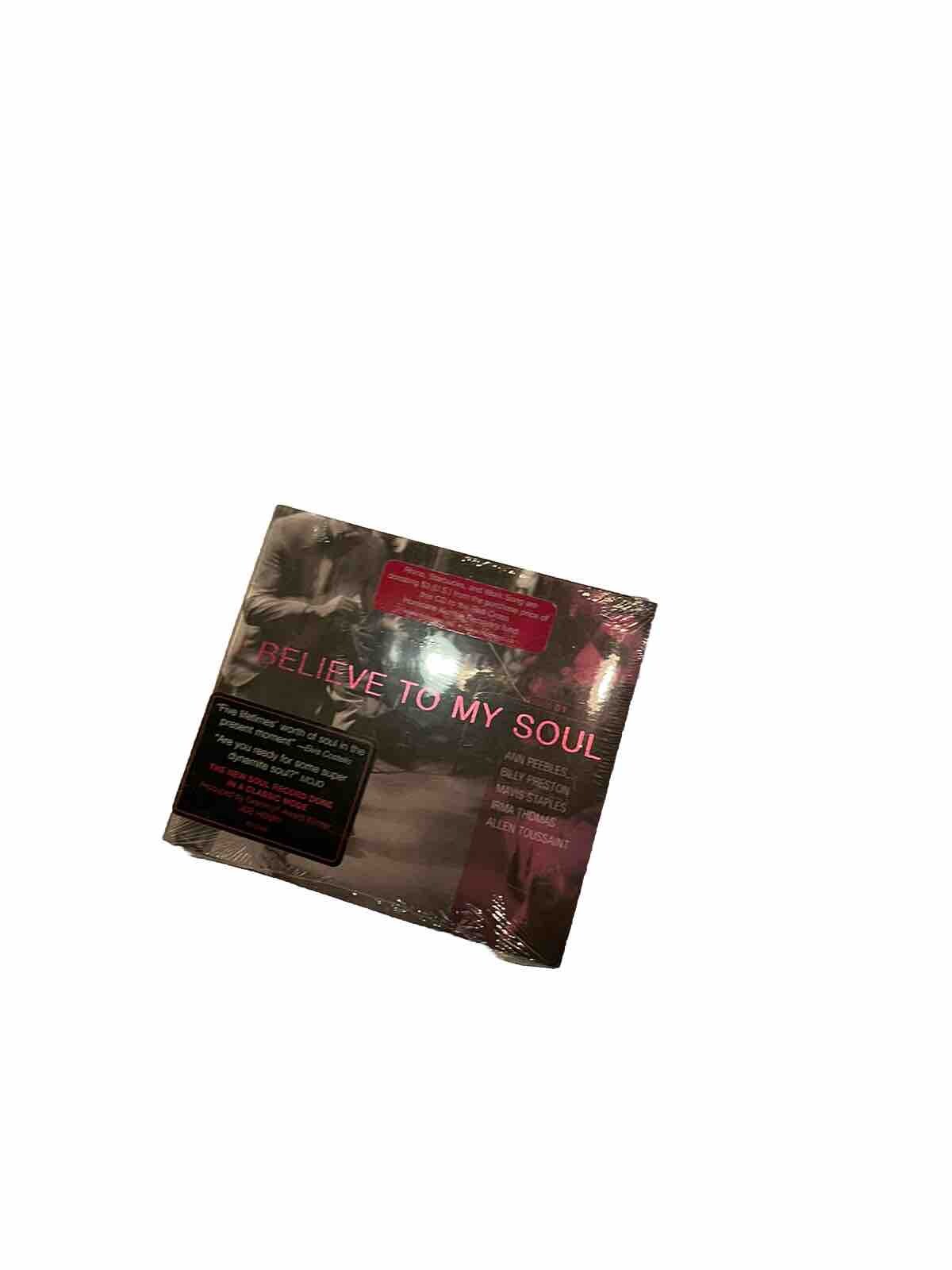 I BELIEVE TO MY SOUL - VARIOUS ARTISTS DIGIPAK CD ALBUM New