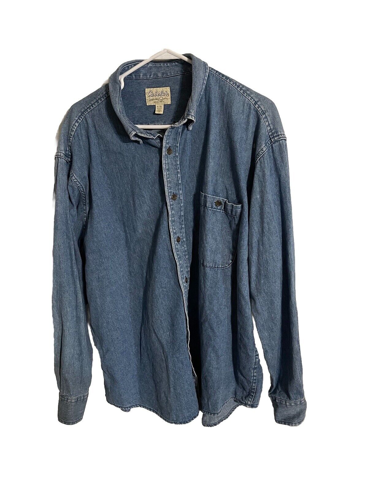 Cabelas Denim Shacket XL