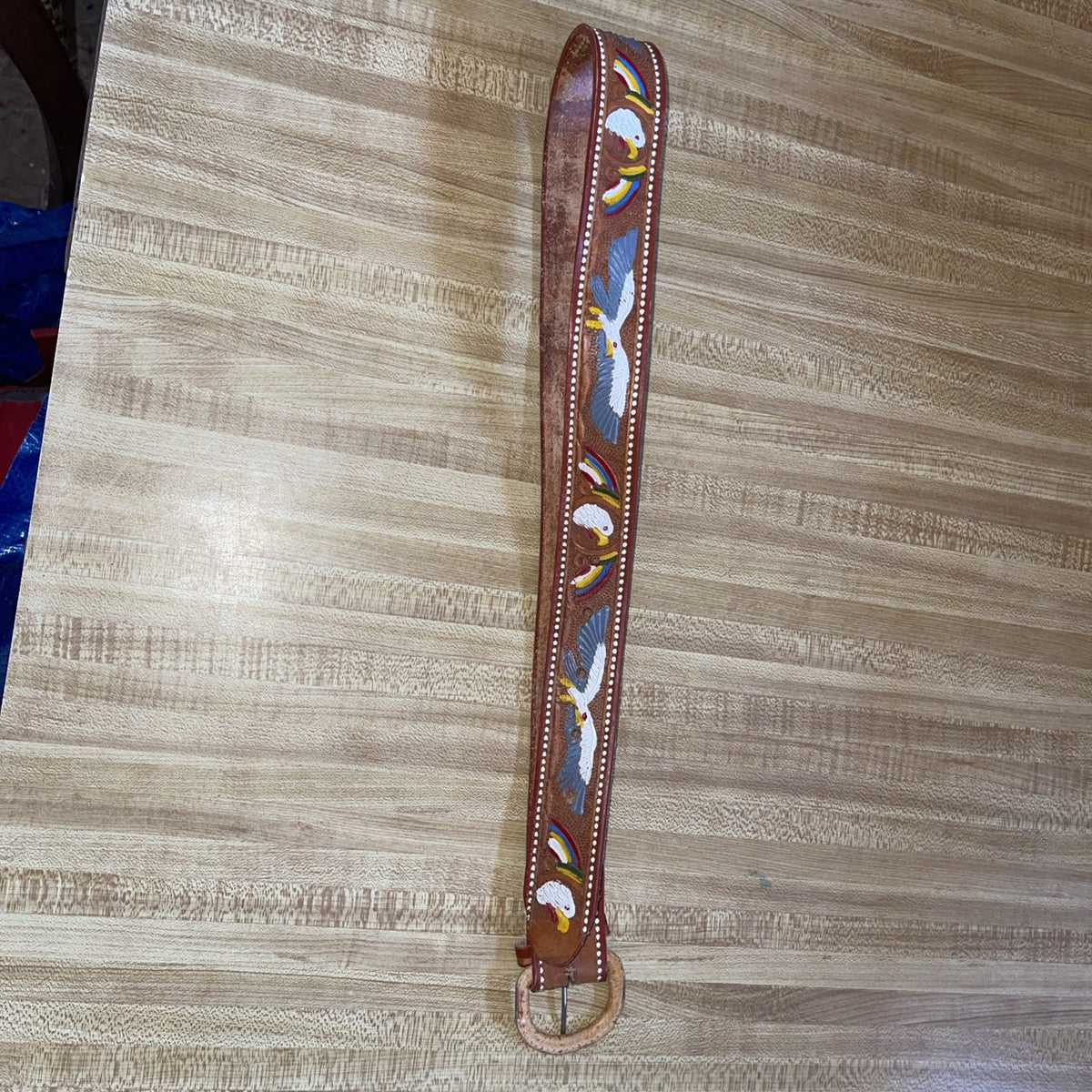 Leather Belt Made In Mexico 34