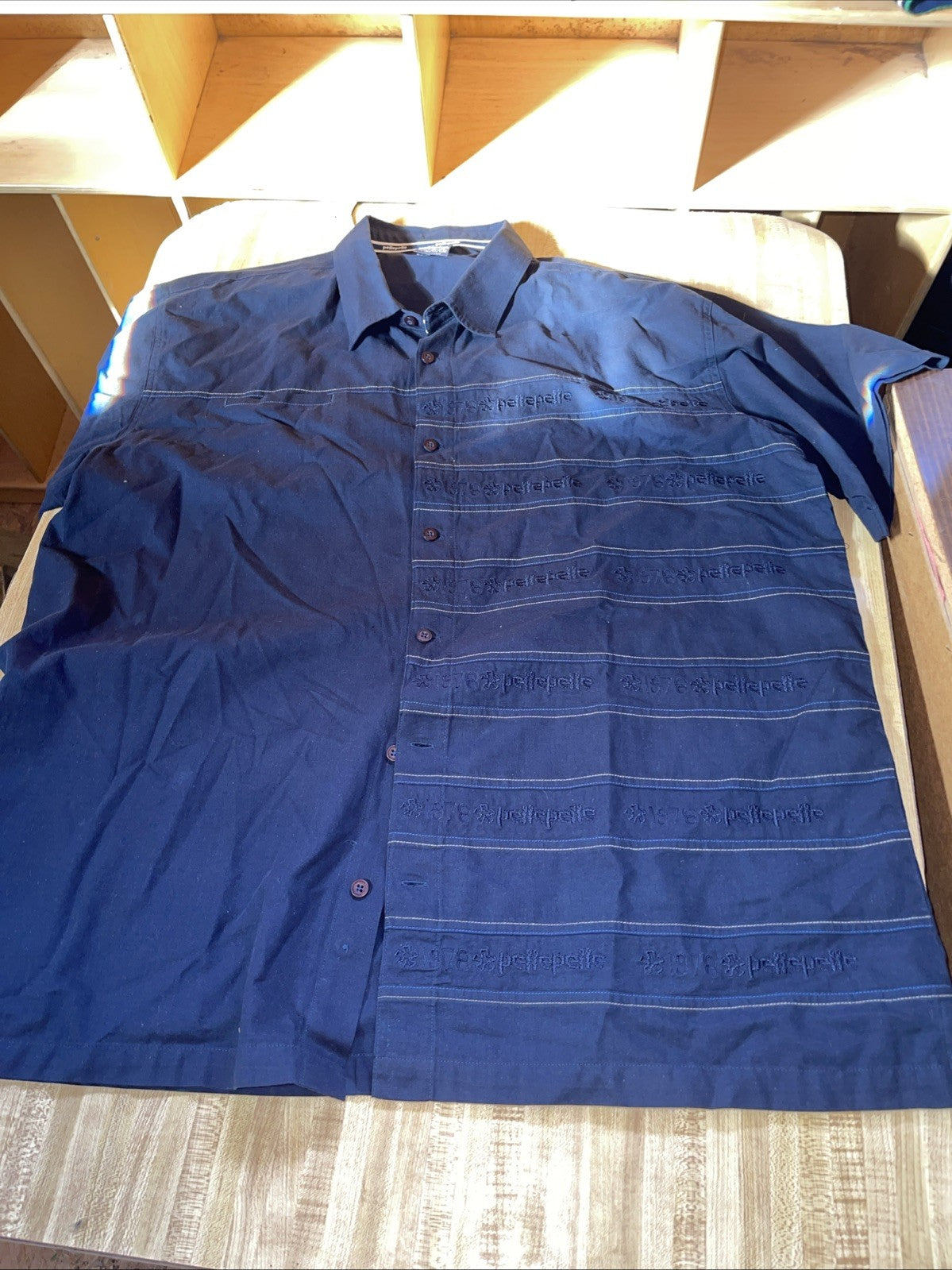 pelle pelle button up shirt XXL 