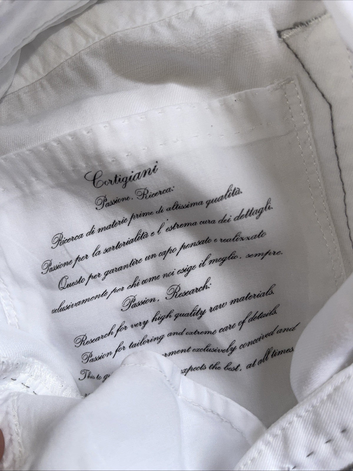 Cortigiani Pants Made In Italy 38/30