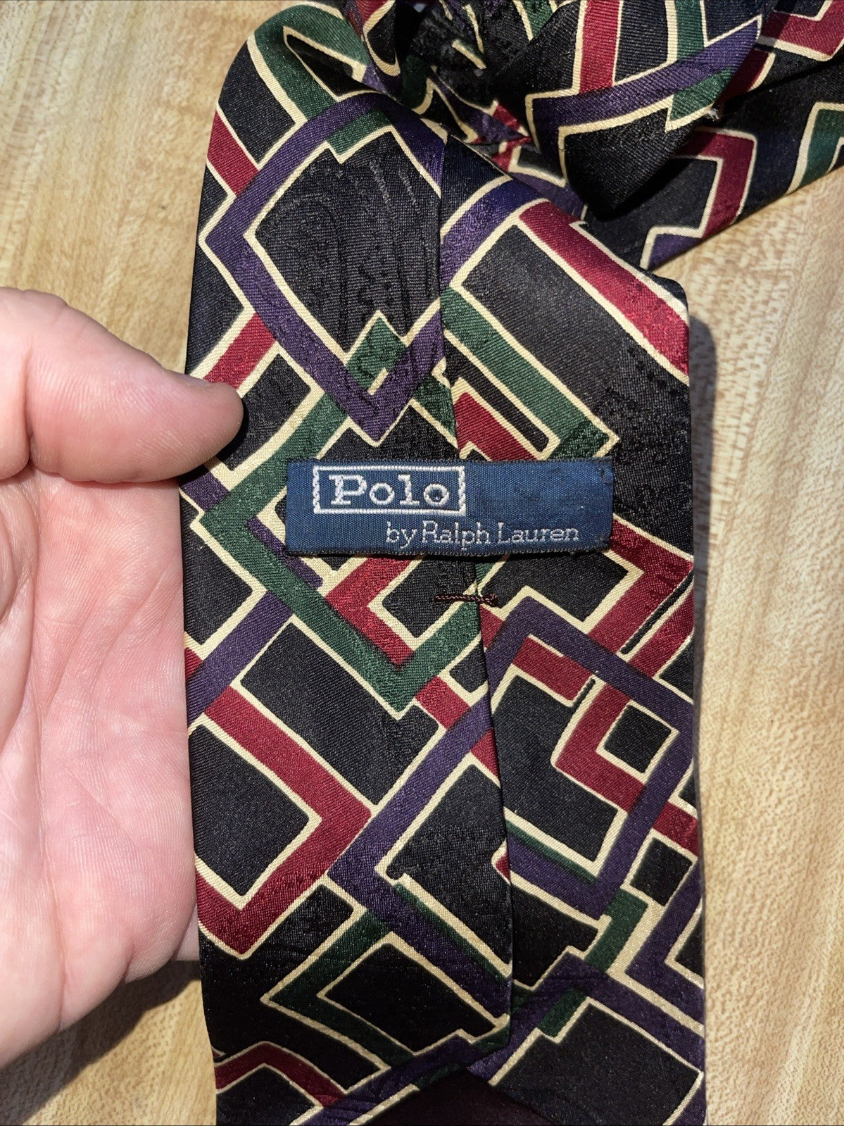 Vintage Polo Ralph Lauren Silk Tie 