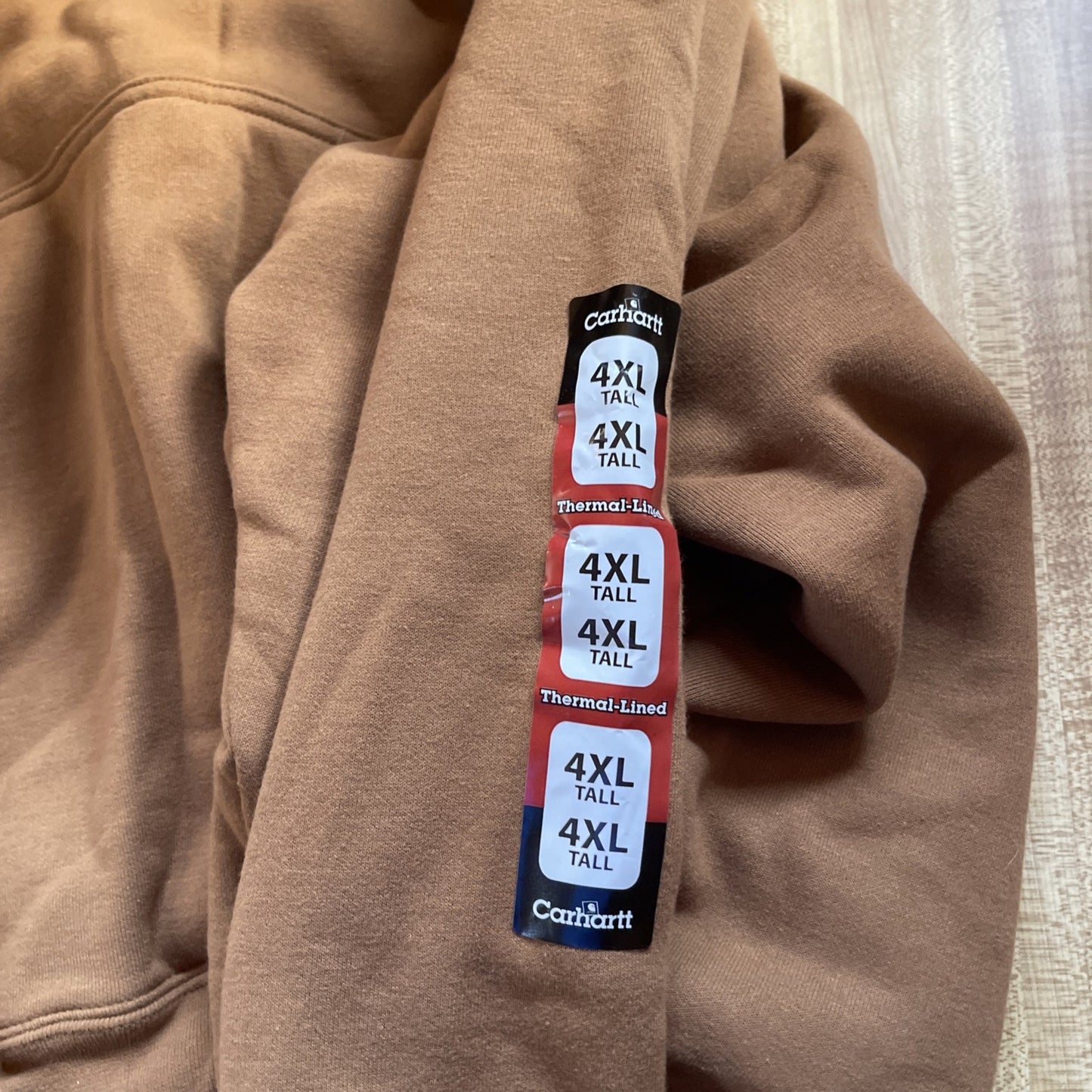 Deadstock Carhartt Thermal Lined Hoodie Jacket 4XLT 