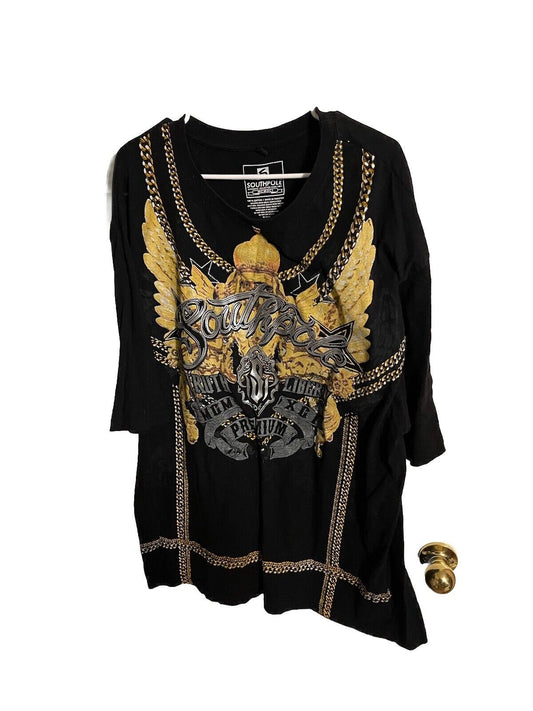 Southpole Graphic T Shirt 4XB 