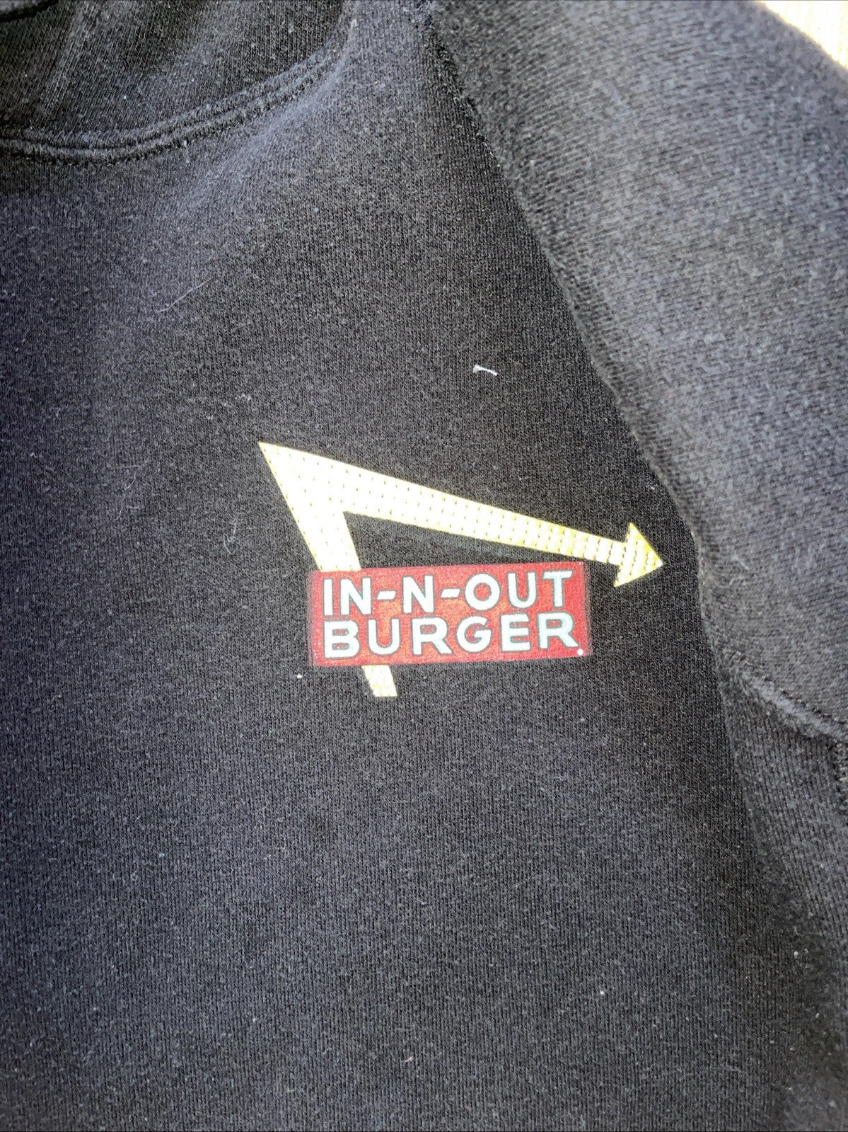 In N Out Burger Hoodie Small 
