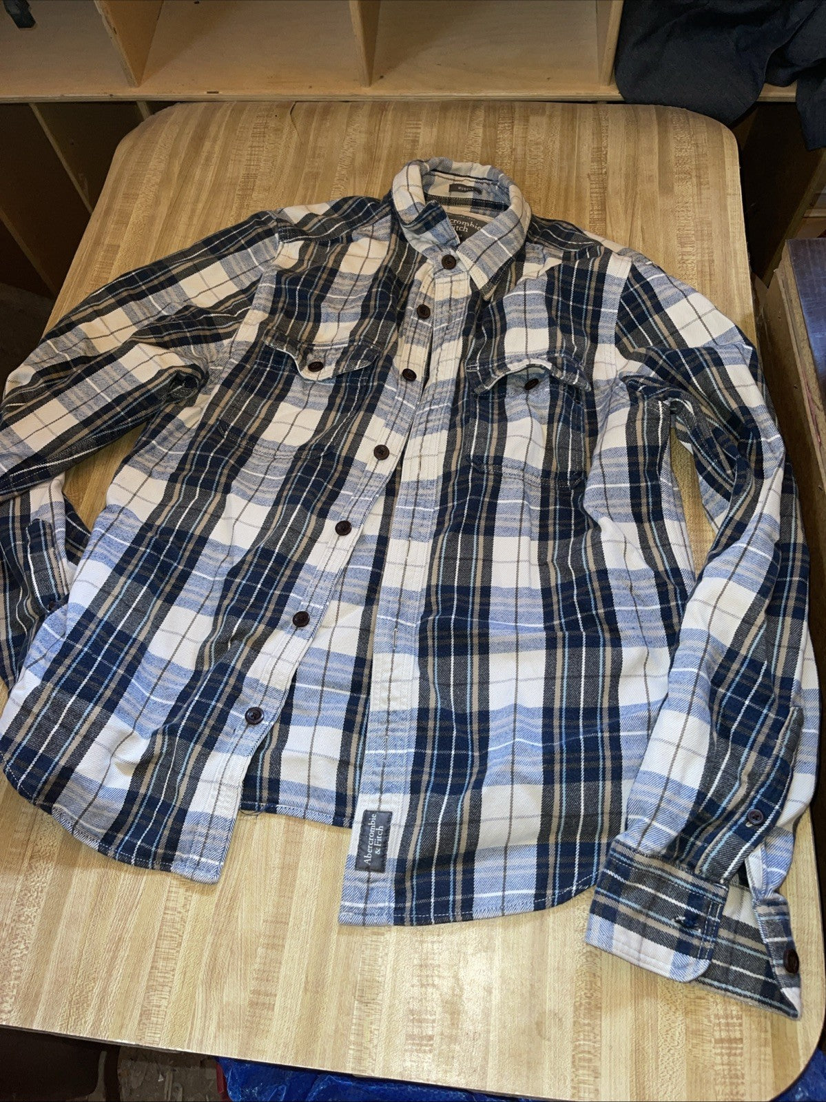 Abercrombie & Fitch Flannel XL