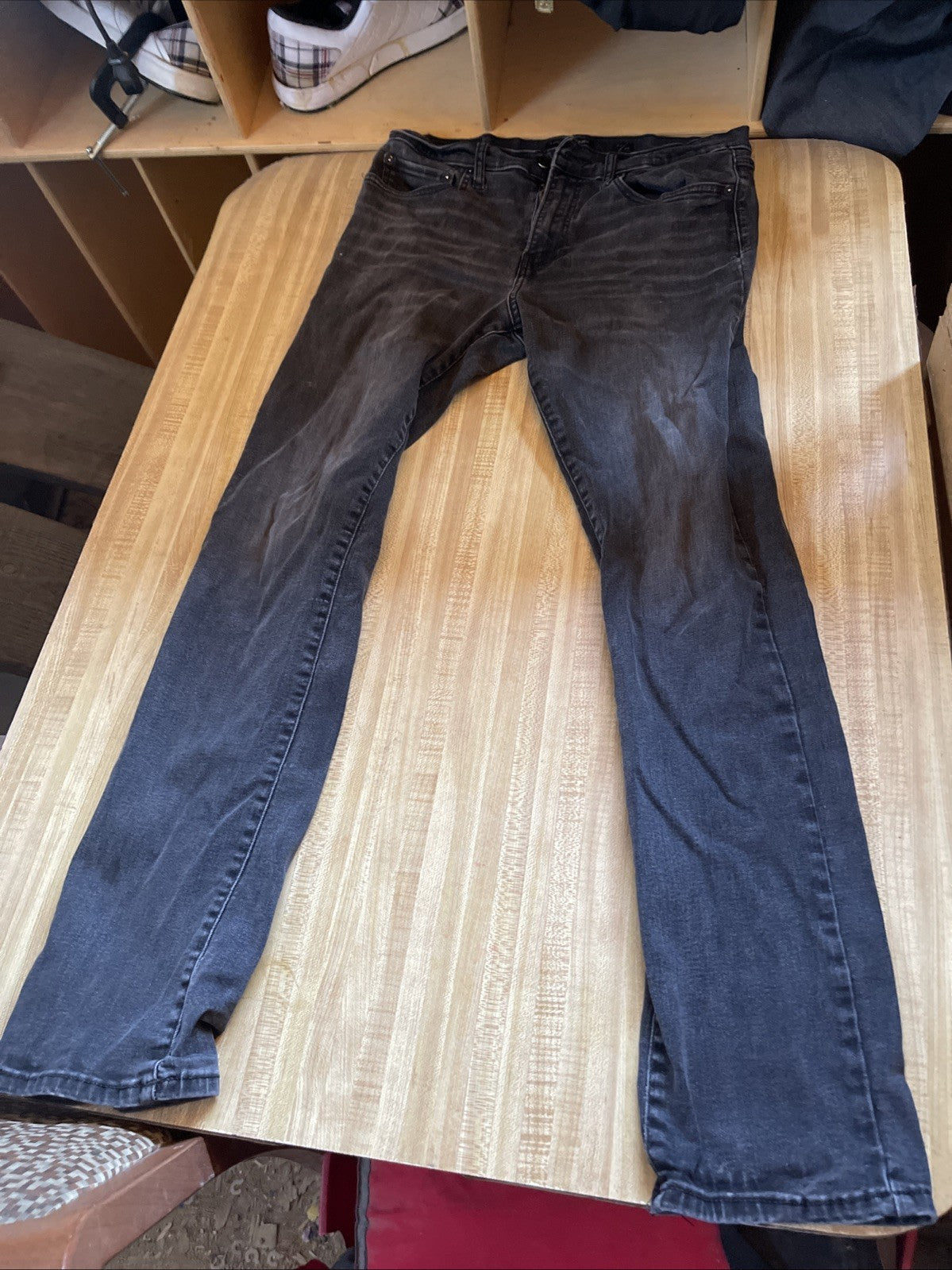 lucky brand 410 athletic straight 32/32 Tag Says 32/34