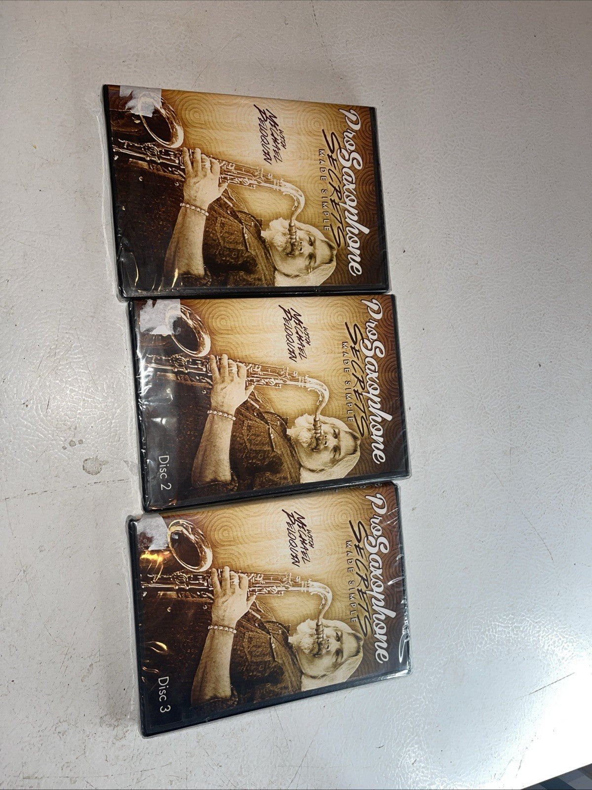 Pro Saxophone Secrets Made Simple DVD Lot