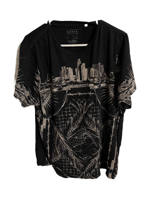 Guess Graphic T Shirt XXL