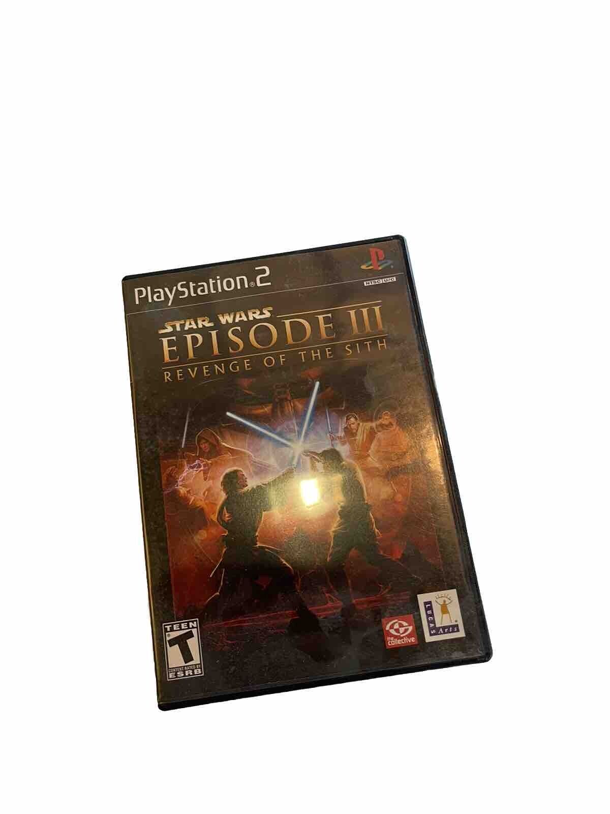 Star Wars: Episode III 3: Revenge of the Sith (PS2, 2005) *CIB
