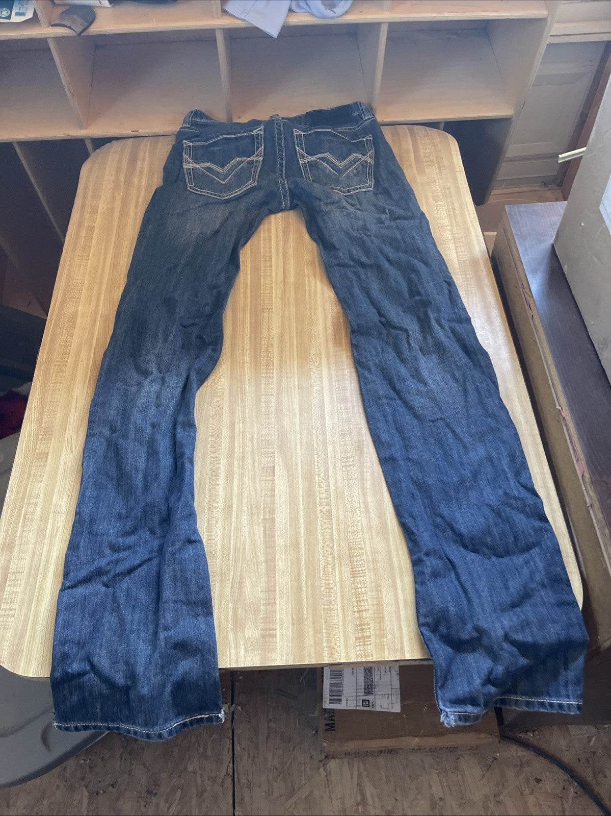 Rock & Roll Cowboy Pistol Straight Jeans 30/38