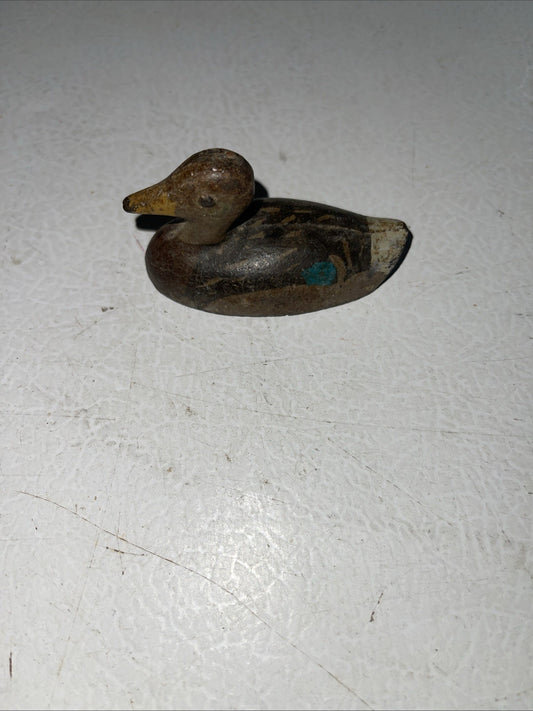 Vintage Duck Paperweight Heavy 
