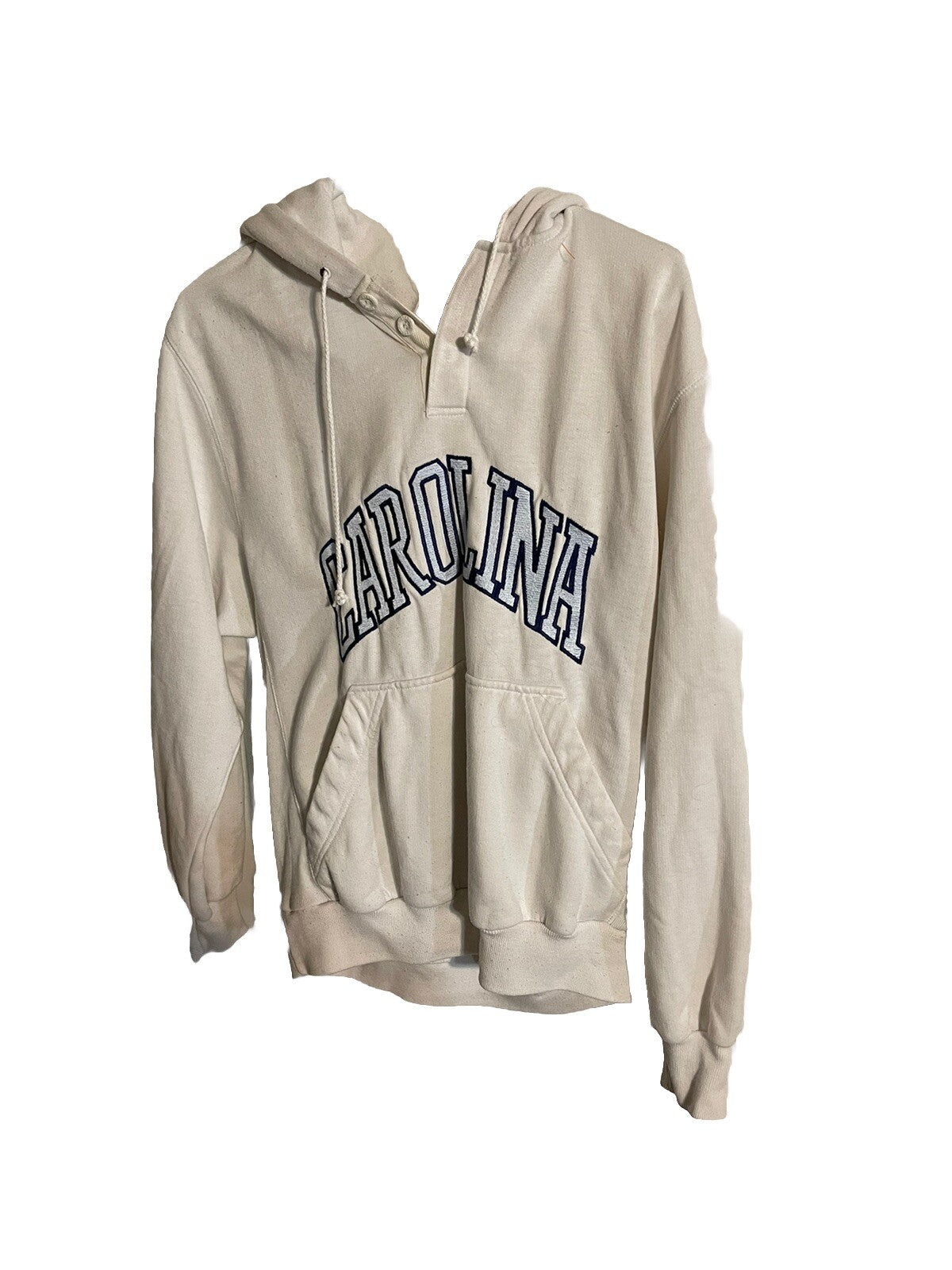 Vintage Carolina Starter Hoodie Large