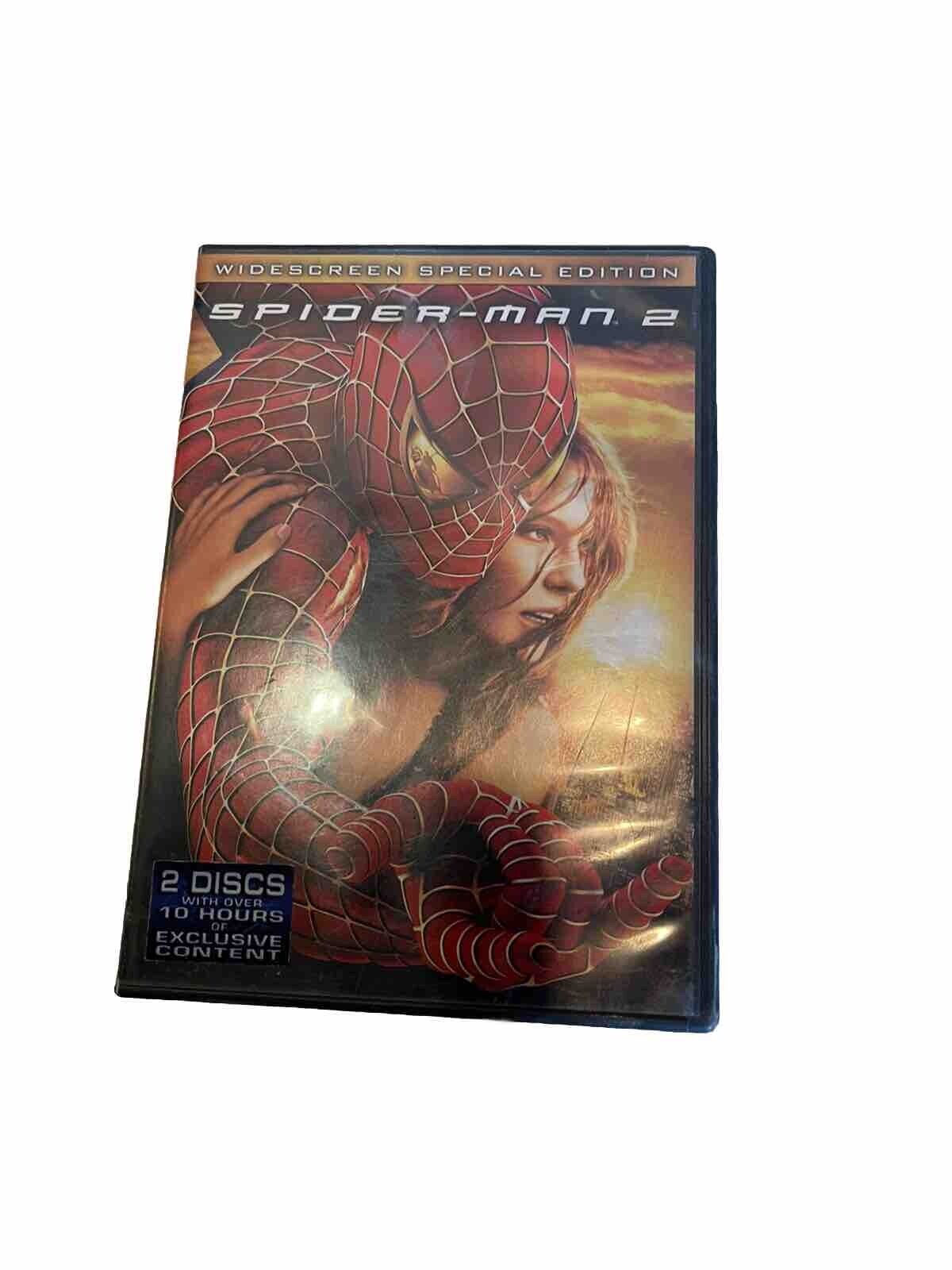 Spider-Man 2 (DVD, 2004, 2-Disc Set, Special Edition, Fullscreen)