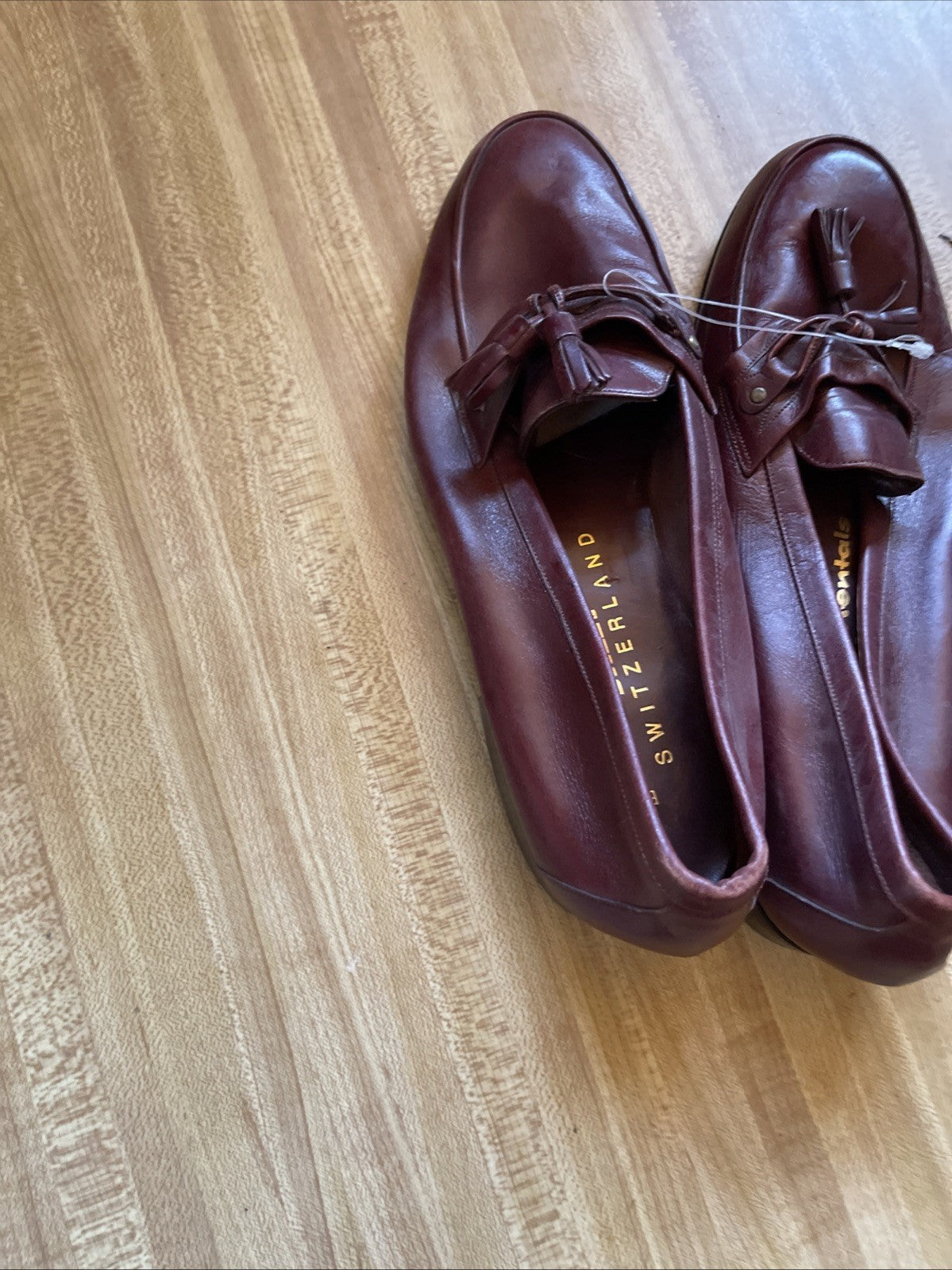 Bally Continentals Switzerland Dress Shoes 8 Deadstock 
