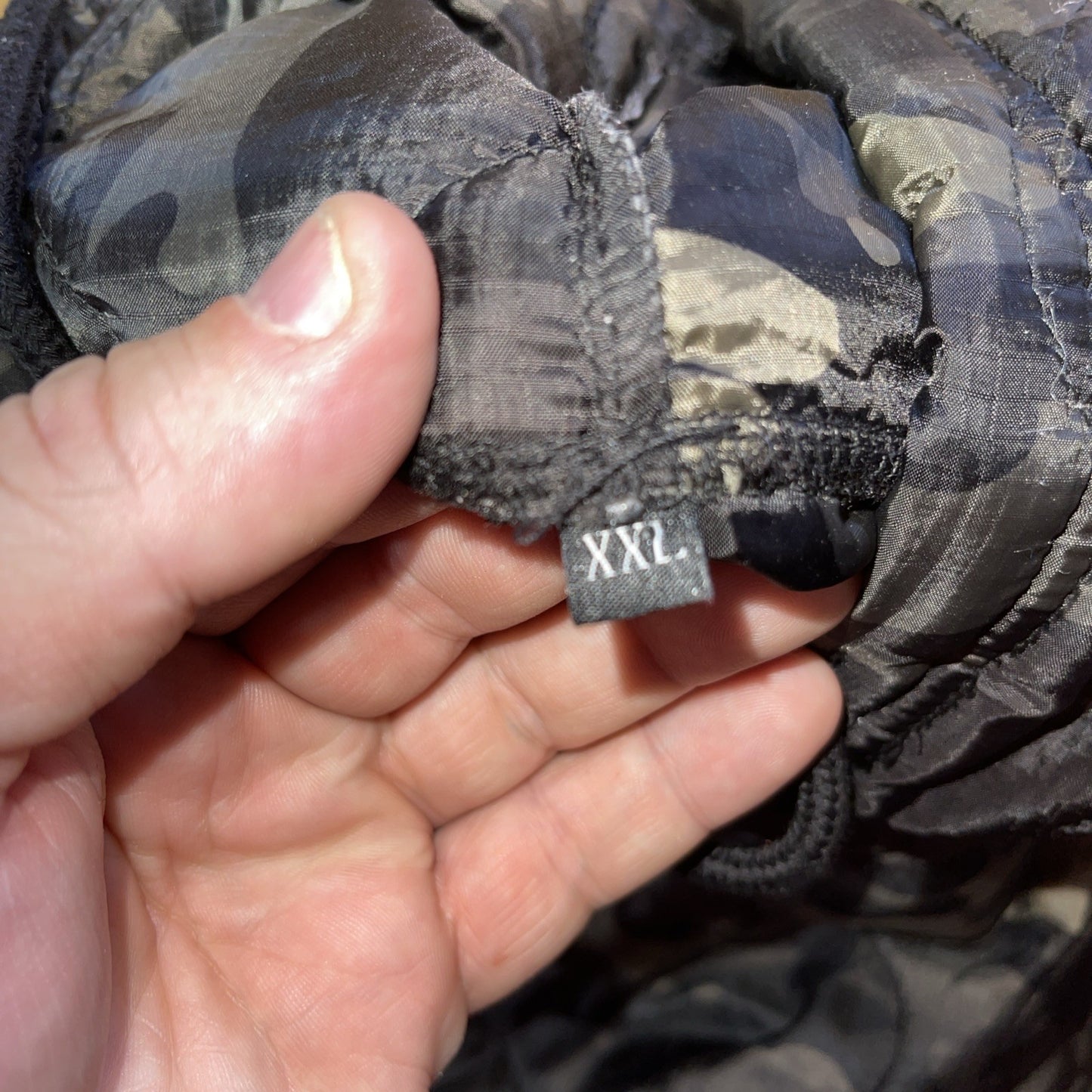 Swamp Fox Camo Puffer Hoodie XXL