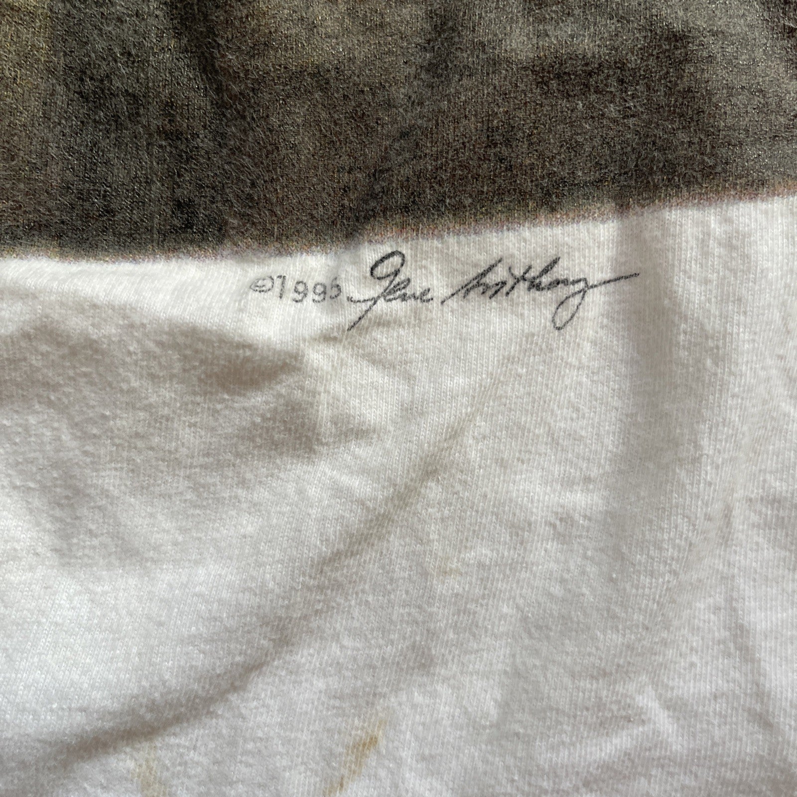 Vintage 1995 Gene Anthony T Shirt Ashbury Haight Street XL