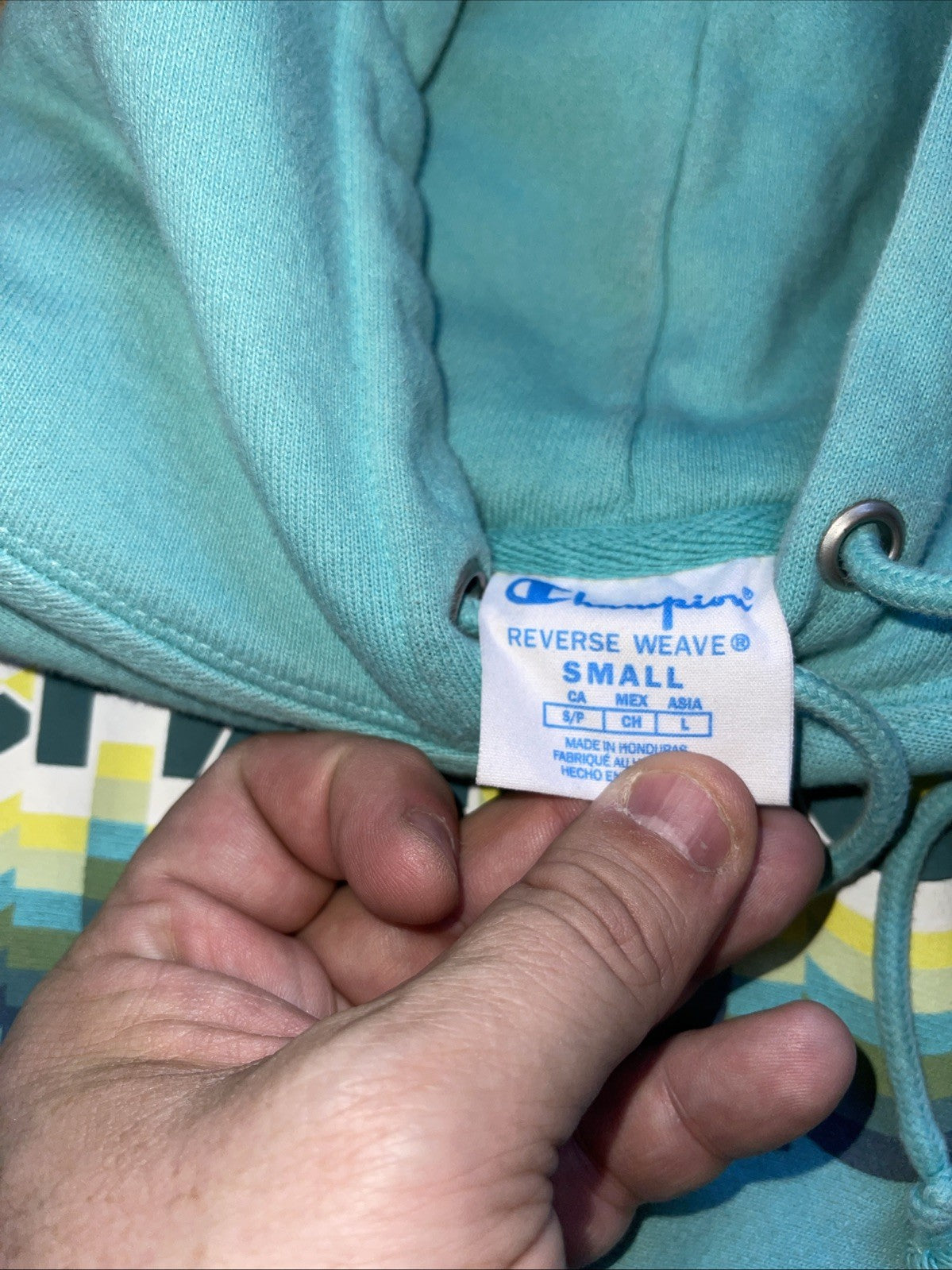 Champion Reverse Weave Hoodie Small 