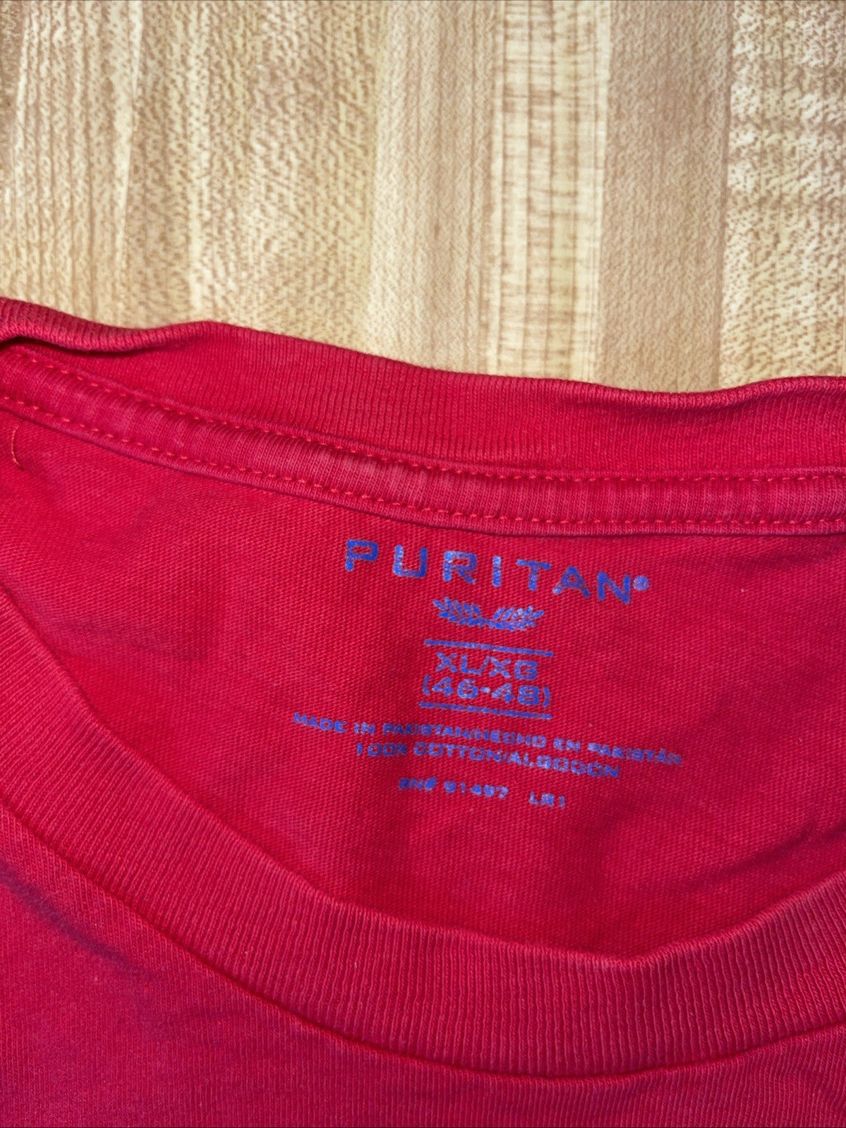 Puritan T Shirt XL