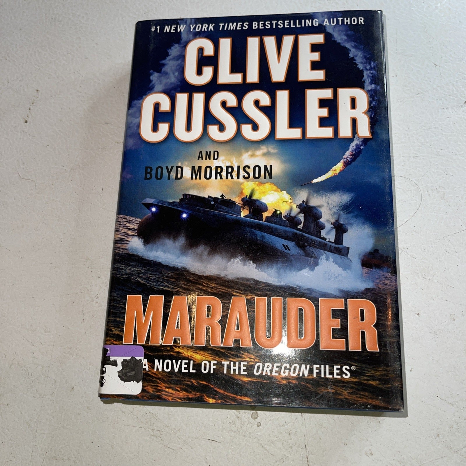 Marauder by Boyd Morrison and Clive Cussler (2020, Hardcover)