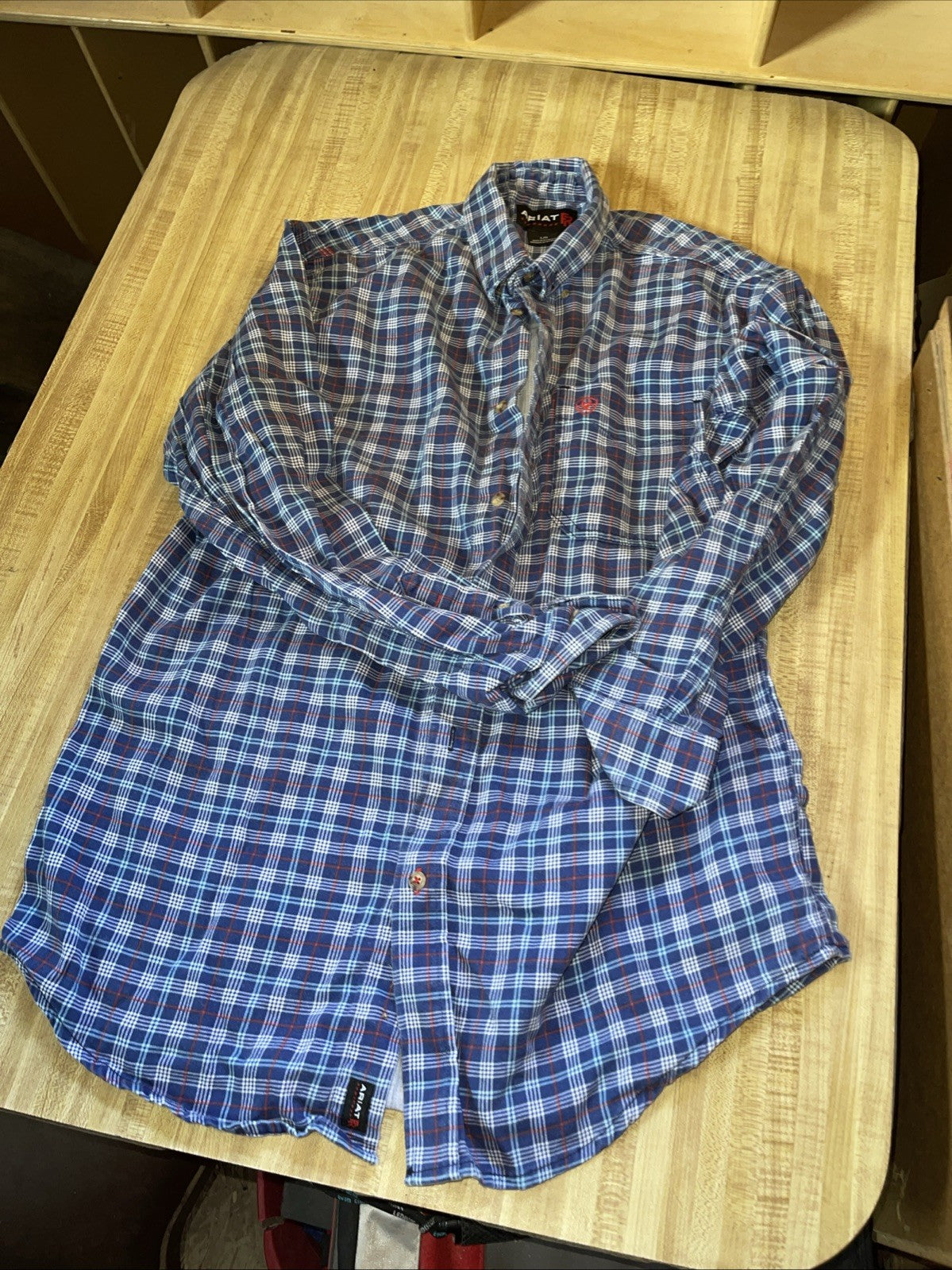 Ariat FR Button Down Large 