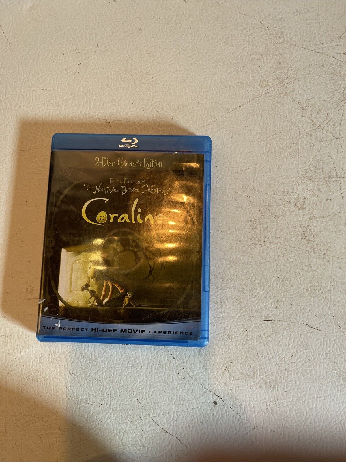 Coraline (Blu-ray, 2009) Complete With 3D Glasses