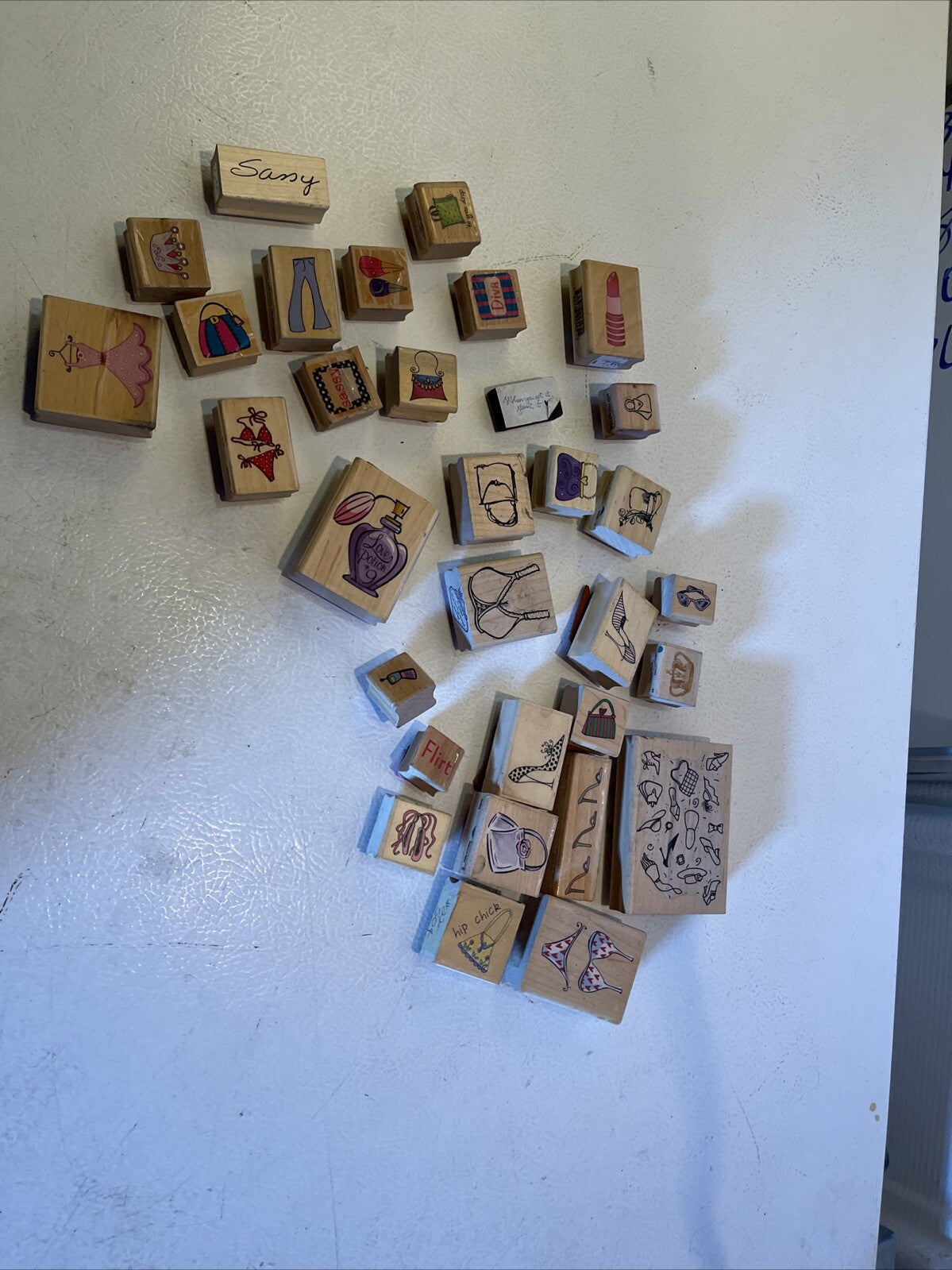 huge rubber stamp Collection lot
