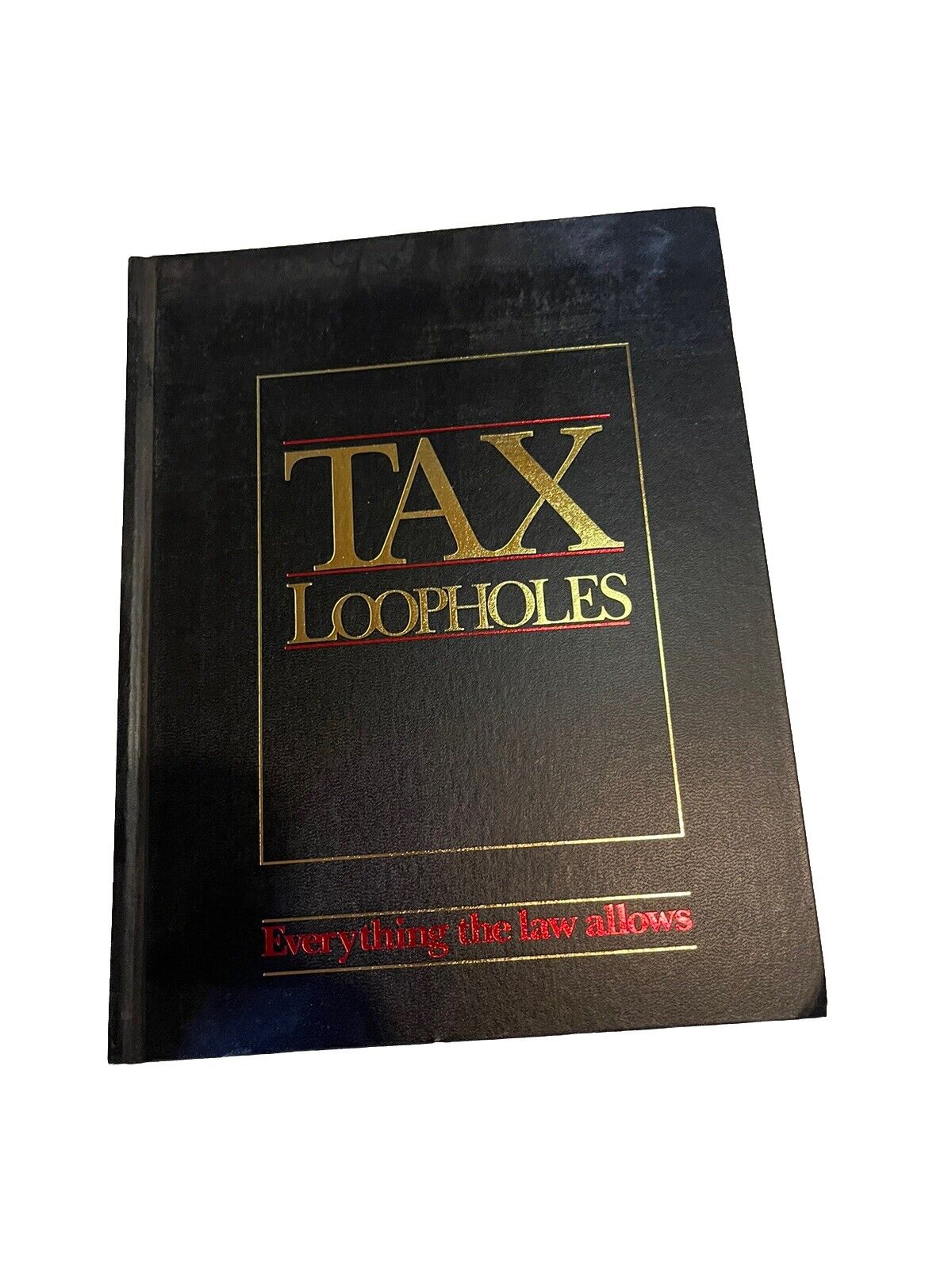 Tax Loopholes Book