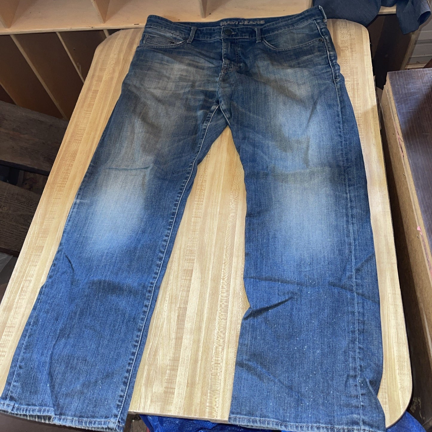 Mavi Jeans 38/32 Wide Leg 9 Inch Leg Opening