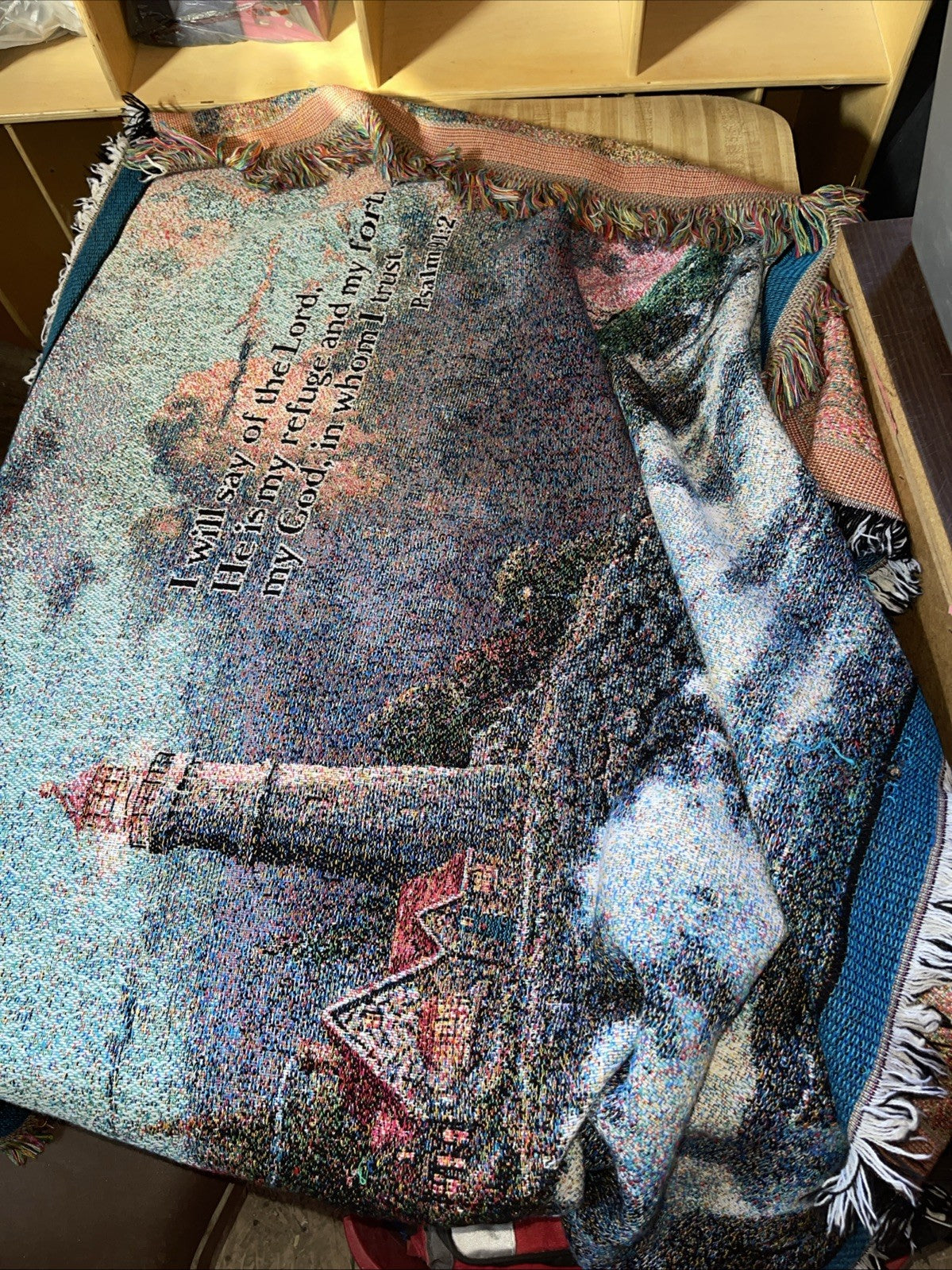 Religious Throw Blanket 