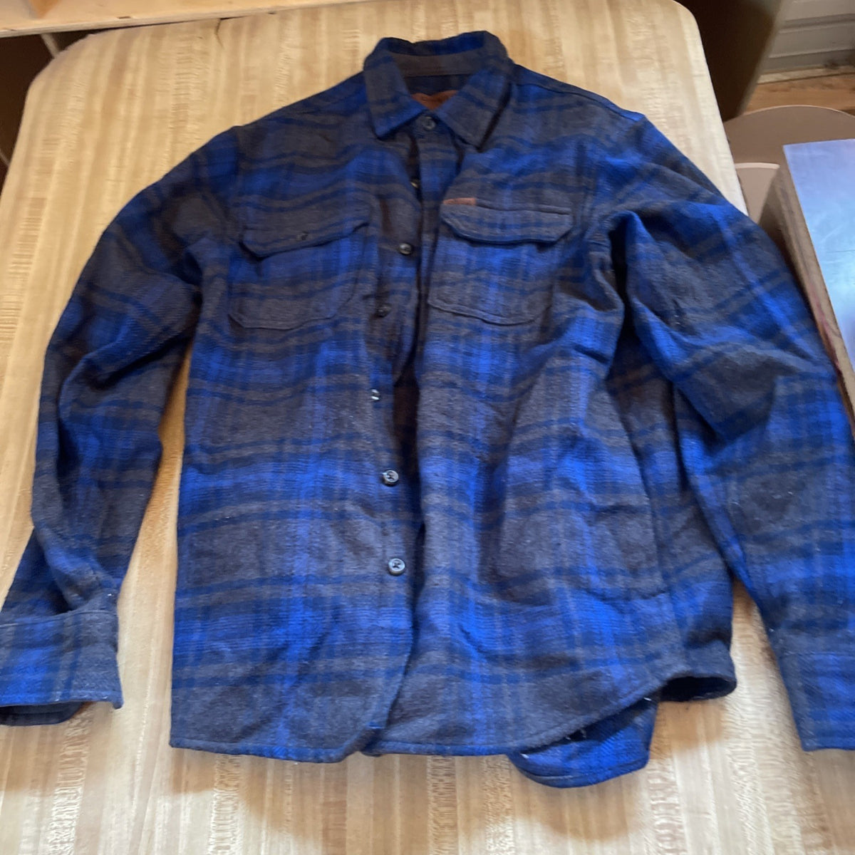 Orvis Heavy Flannel Shacket Small 