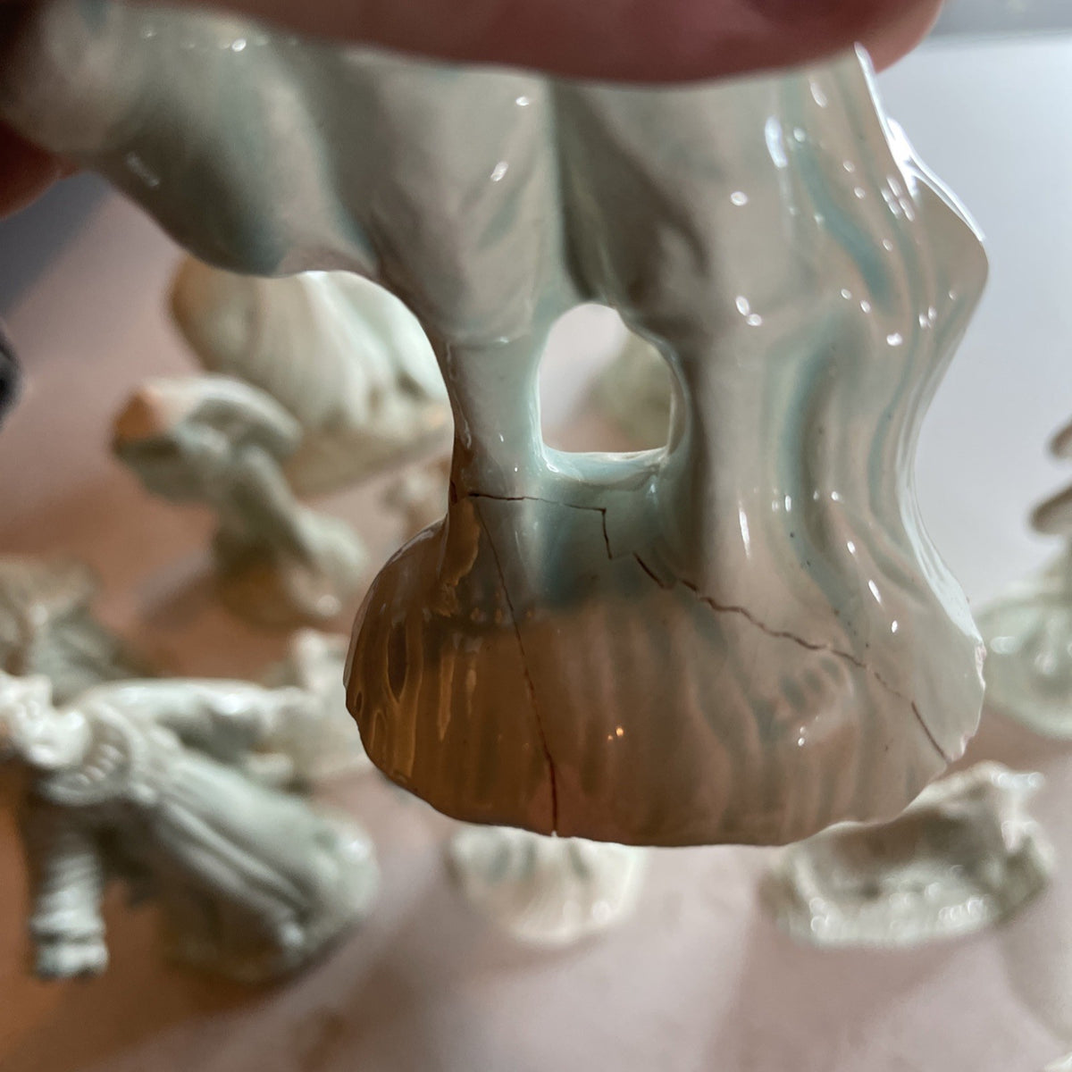 Vintage Ceramic Nativity Set