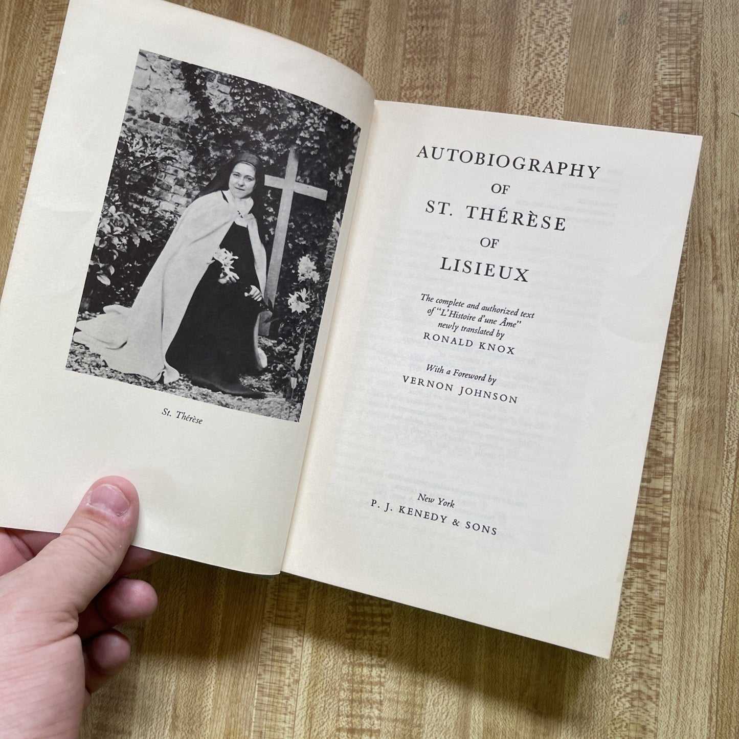 Autobiography Of St Therese Of Lisieux 