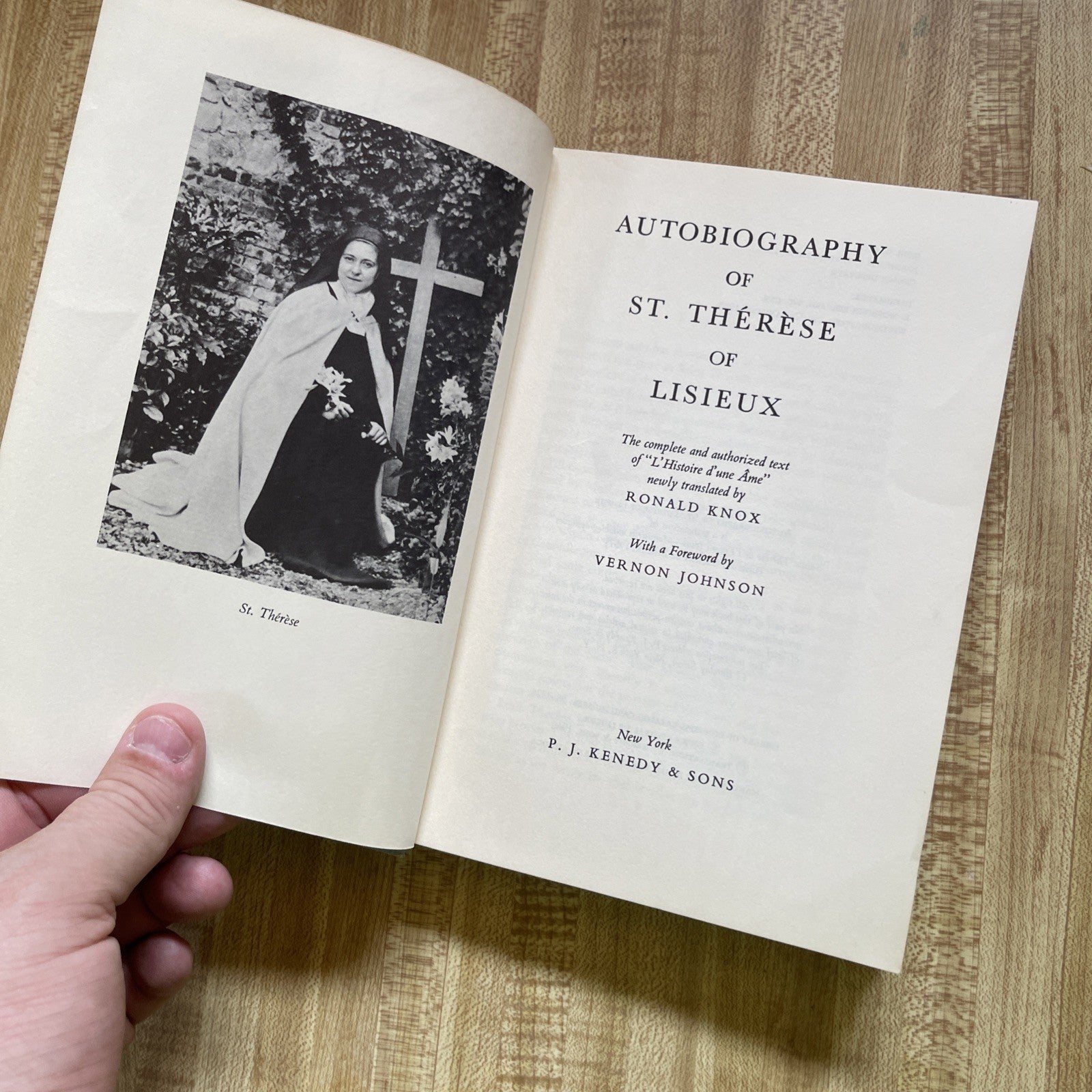 Autobiography Of St Therese Of Lisieux 