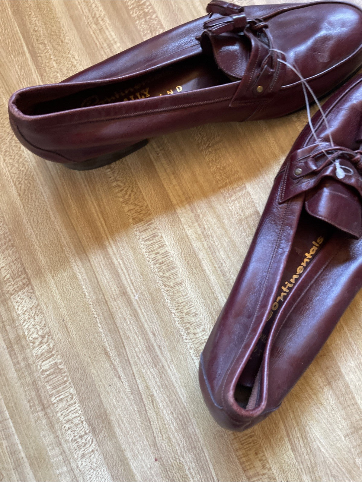 Bally Continentals Switzerland Dress Shoes 8 Deadstock 