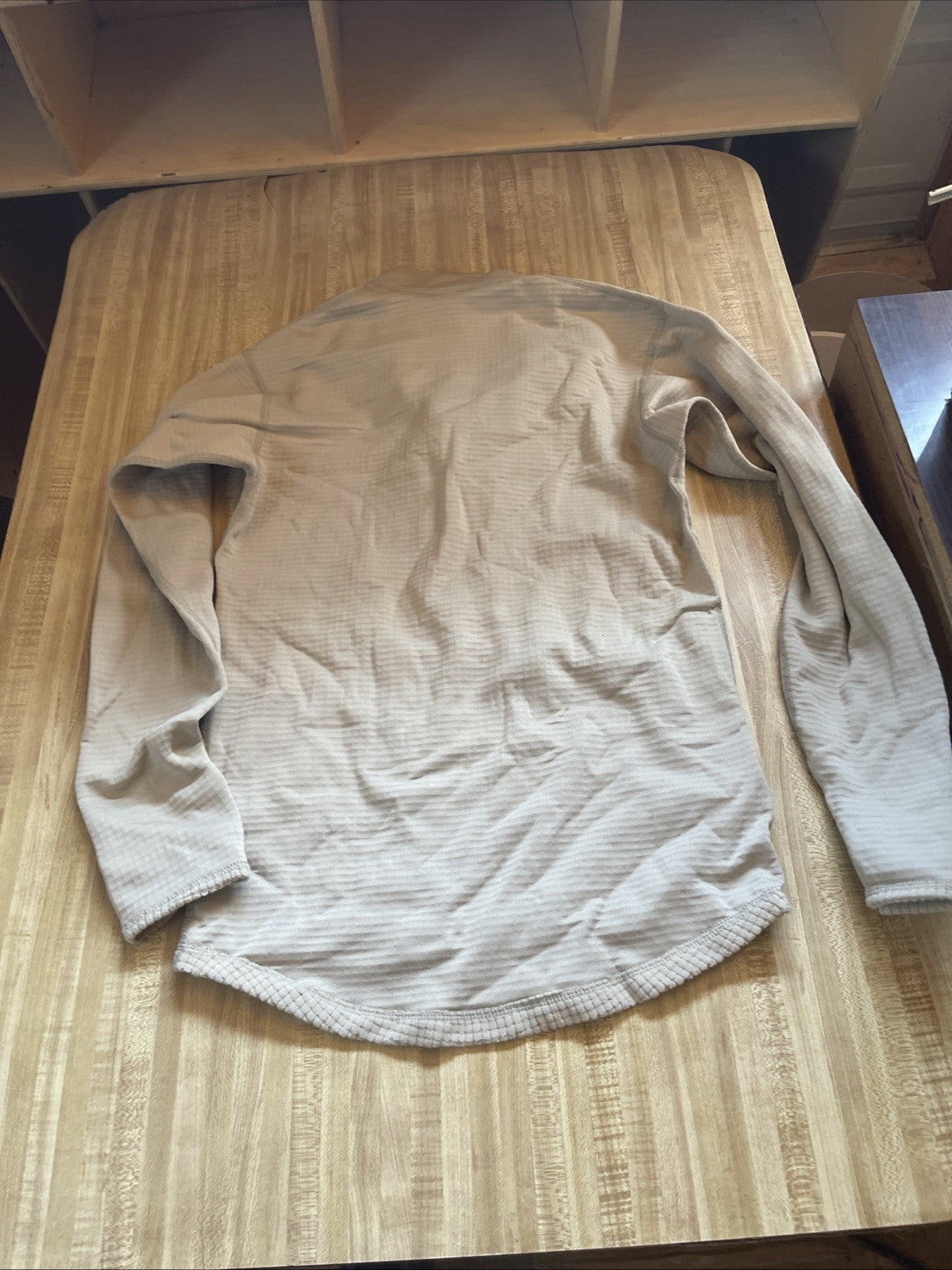 Peckham Waffle Knit Military Cold Weather Shirt XS NWT