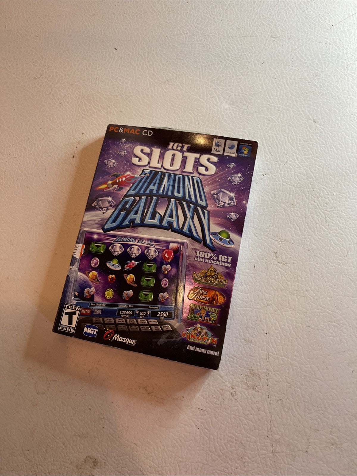 IGT Slots: Diamond Galaxy (Windows/Mac, 2012)
