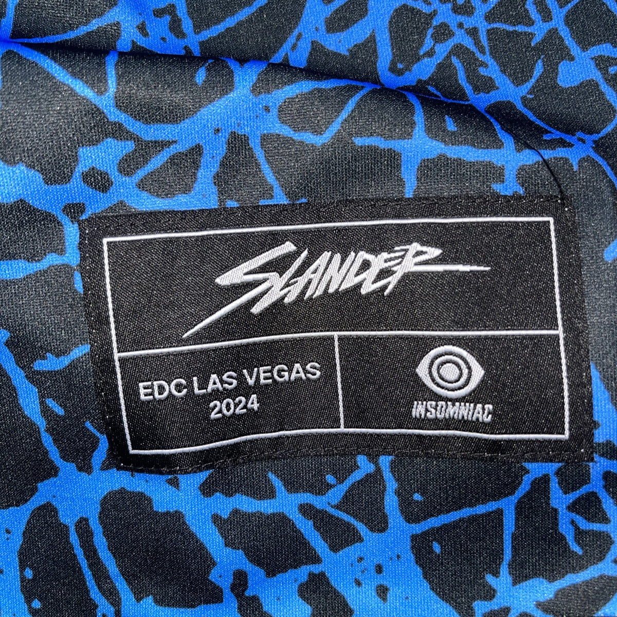 Insomniac X EDC X Slander Baseball Jersey Medium 