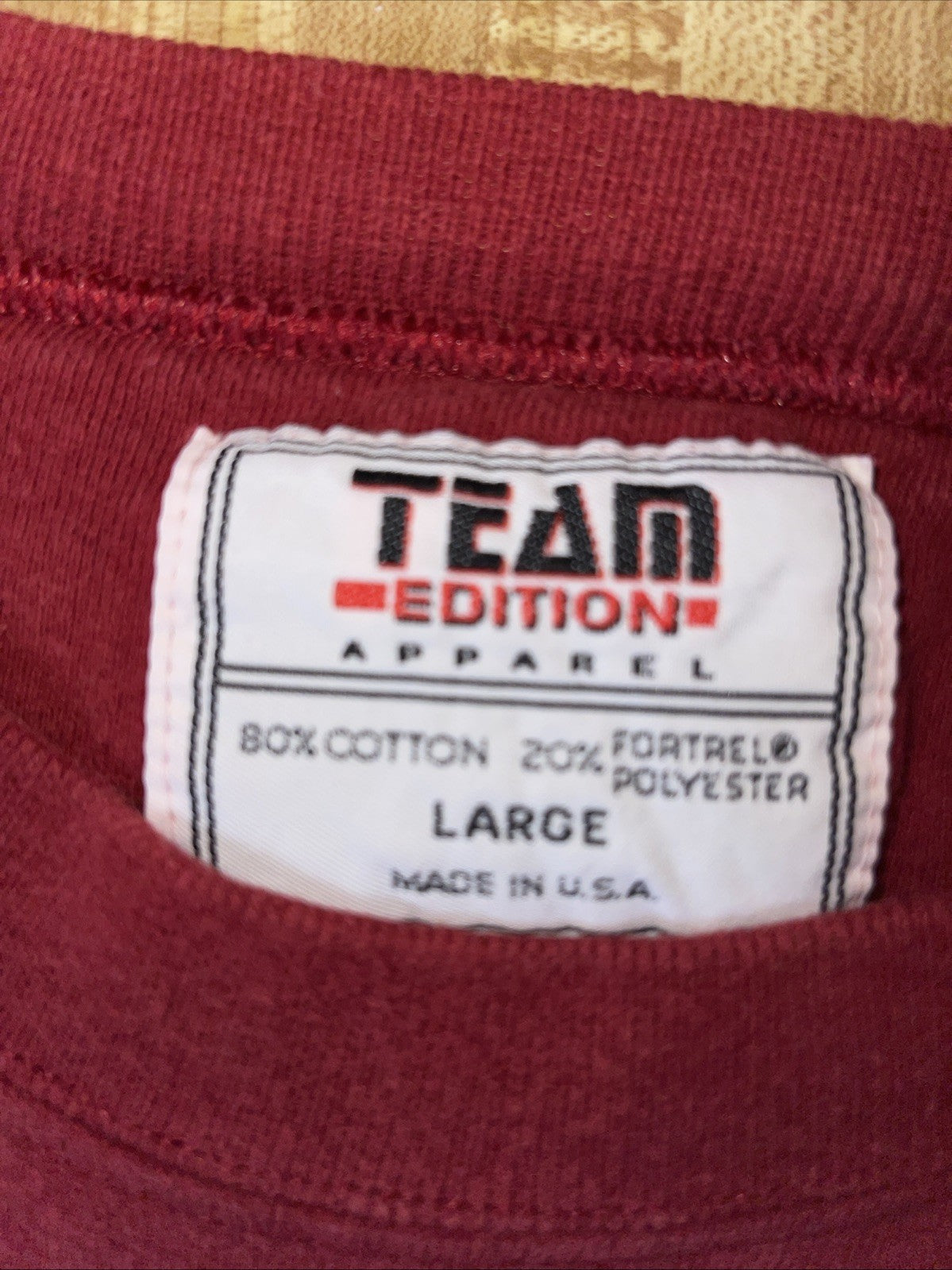 Vintage Team Edition Apparel Sweatshirt Made In USA USC Trojans Large 