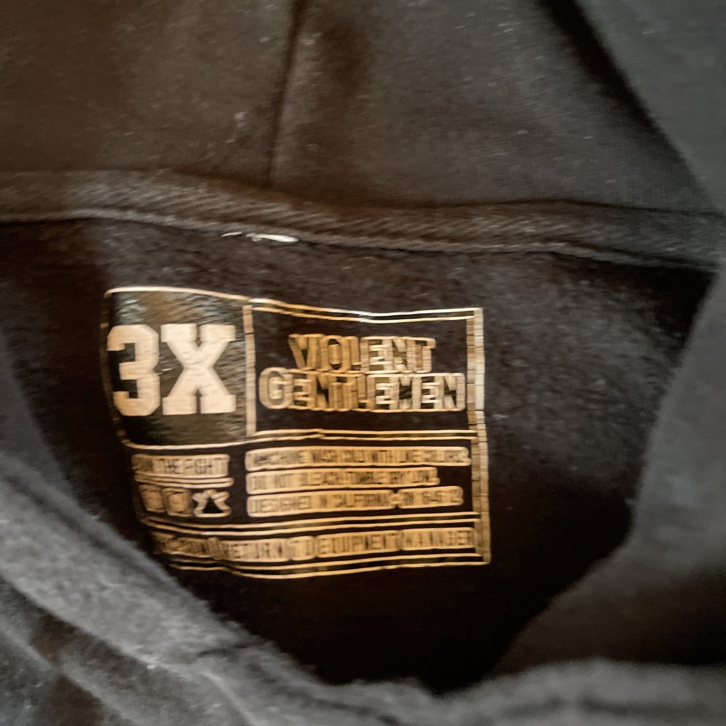 Violent Gentlemen Hoodie 3XL 