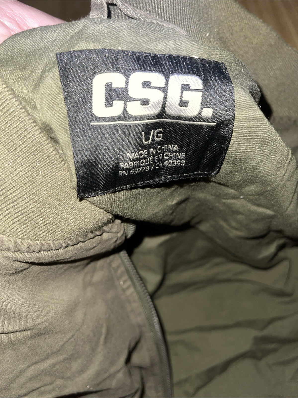 CSG Military Style Jacket Large 