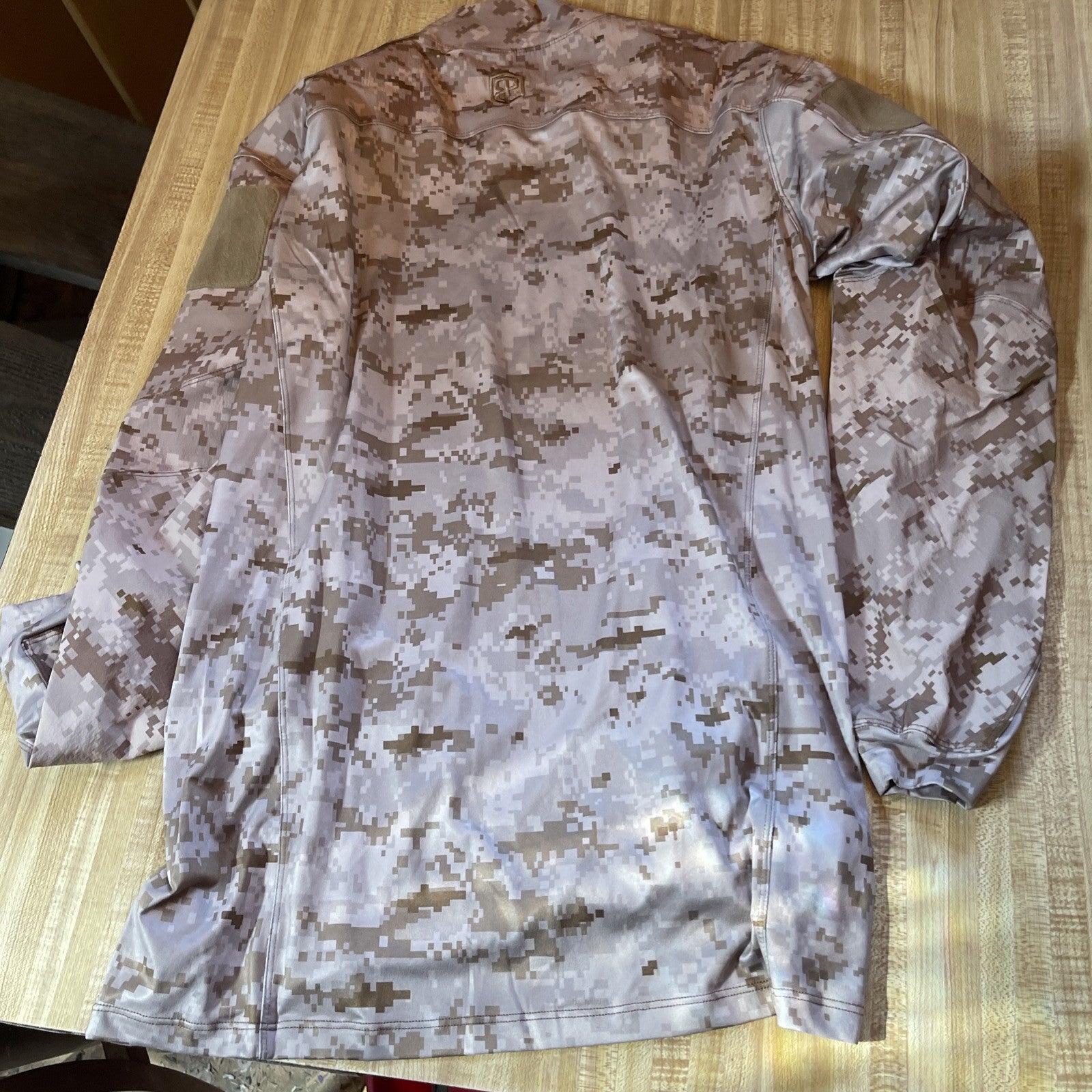Born Primitive Tactical Op Assault Top Long Large Desert Digi Camo NWT